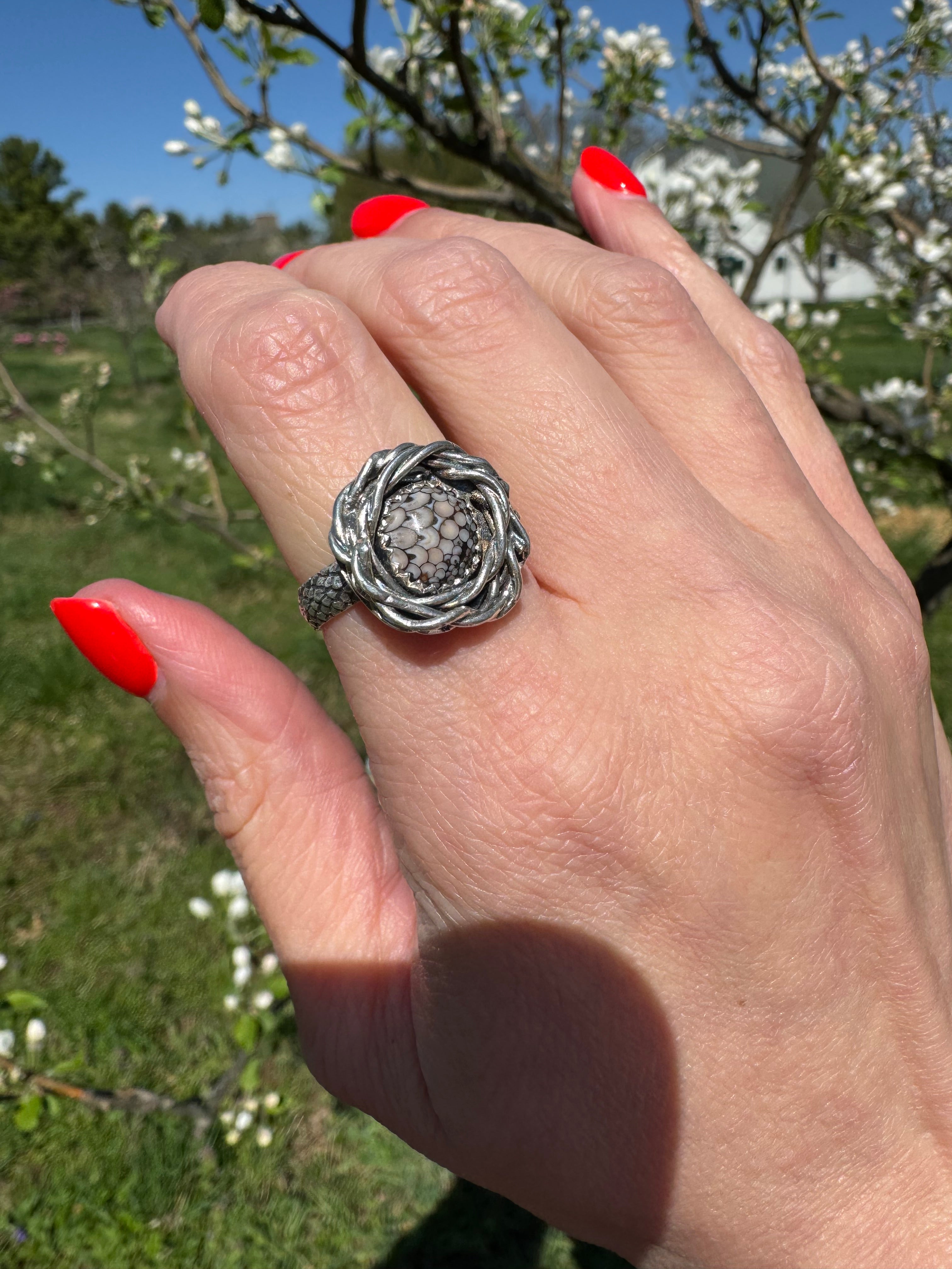 Dragon Egg Ring (size 8)