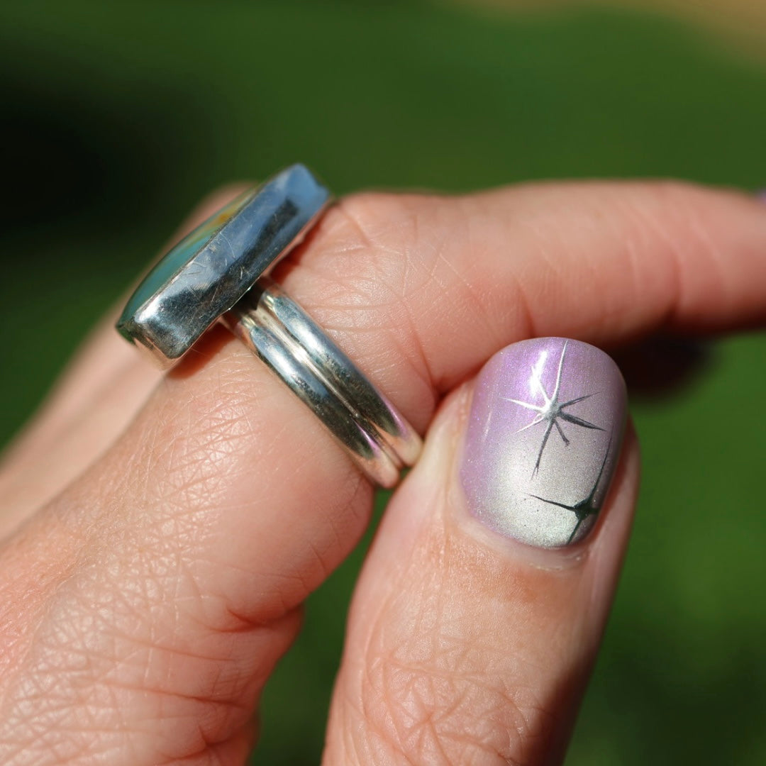 Skaggs Jasper Ring (Size 7.5)