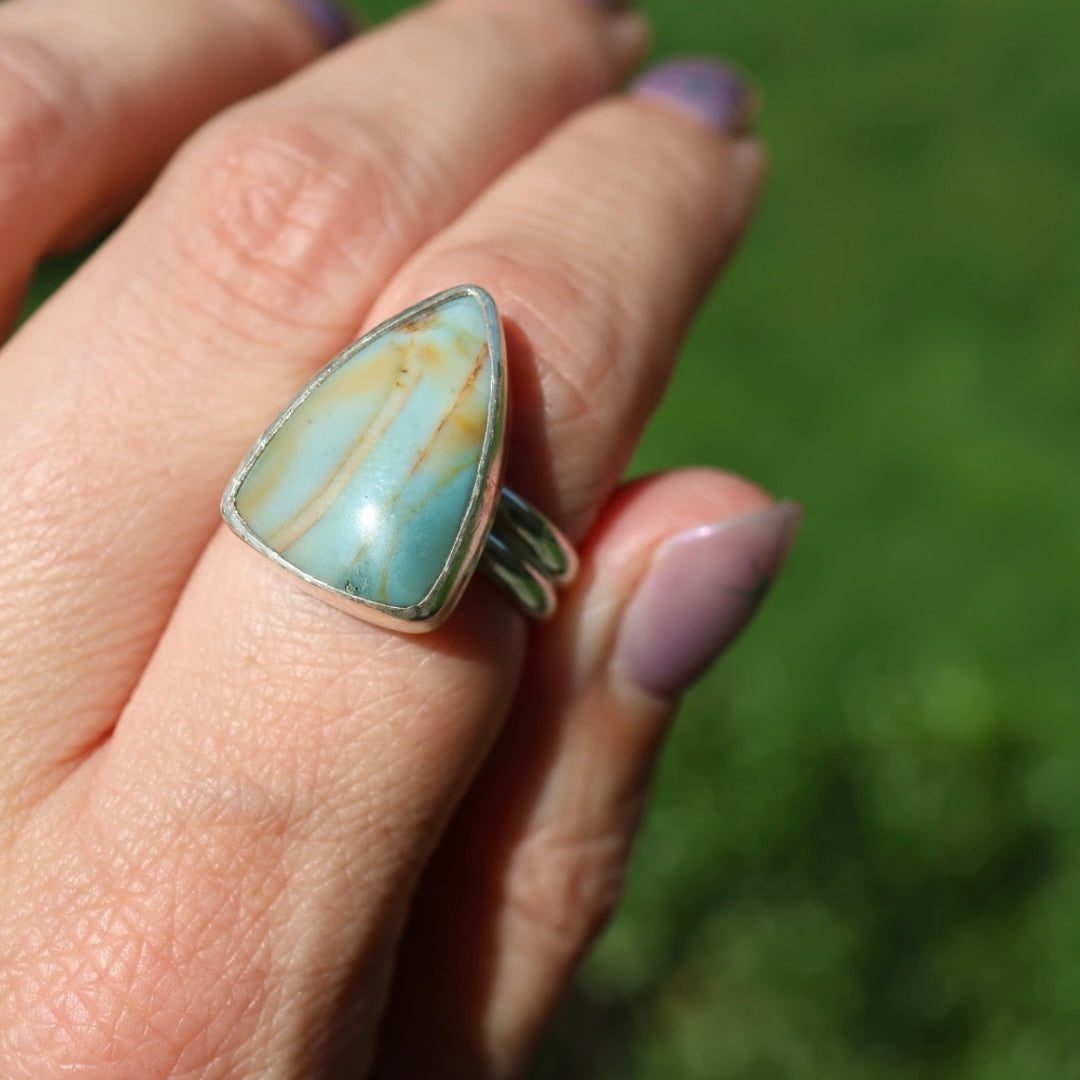 Skaggs Jasper Ring (Size 7.5)
