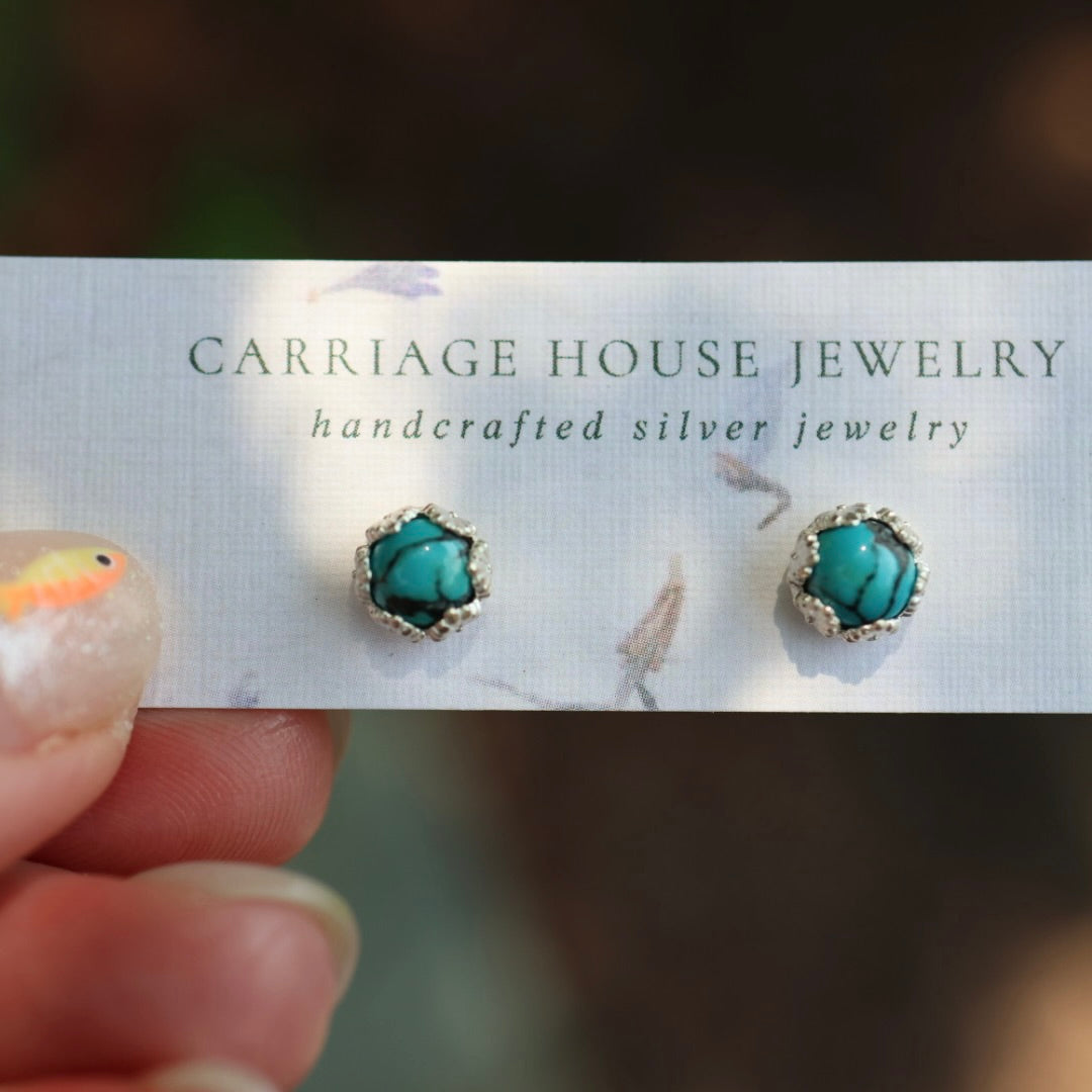 Turquoise Stud Earrings