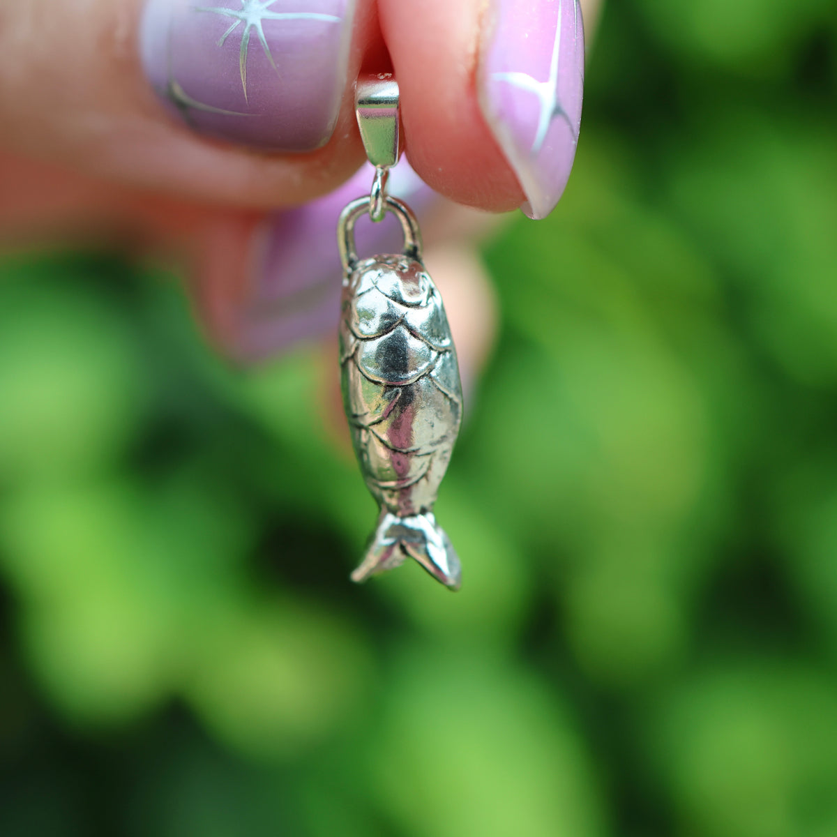 Sterling Silver Fish Charm