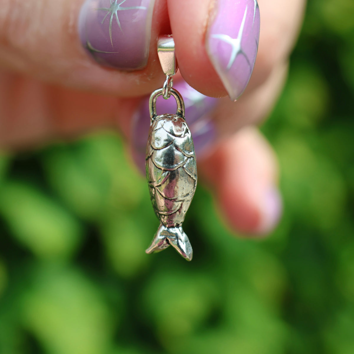 Sterling Silver Fish Charm