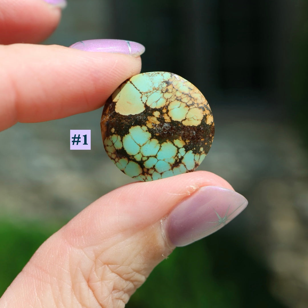 MTO Turquoise Banded Ring | Pick your Own Stone | Semi-Custom