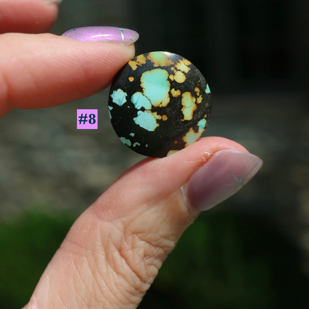MTO Turquoise Banded Ring | Pick your Own Stone | Semi-Custom