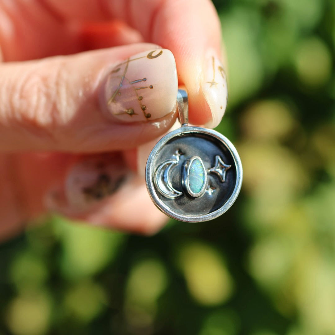 Celestial Opal Pendant