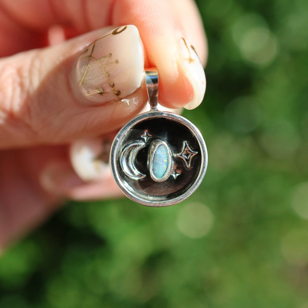 Celestial Opal Pendant