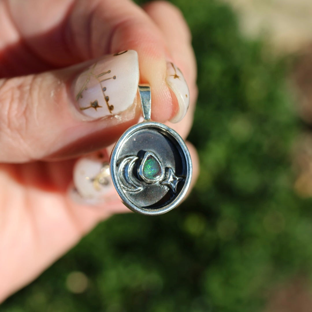 Celestial Opal Pendant
