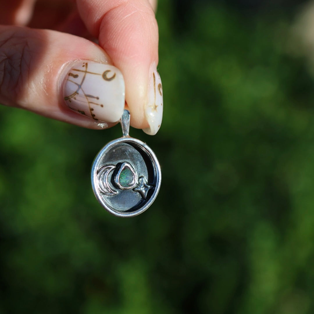 Celestial Opal Pendant