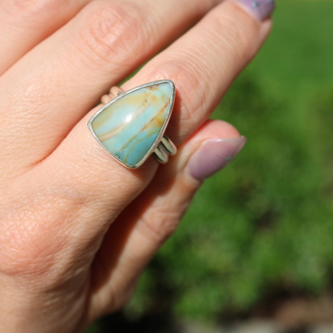 Skaggs Jasper Ring (Size 7.5)