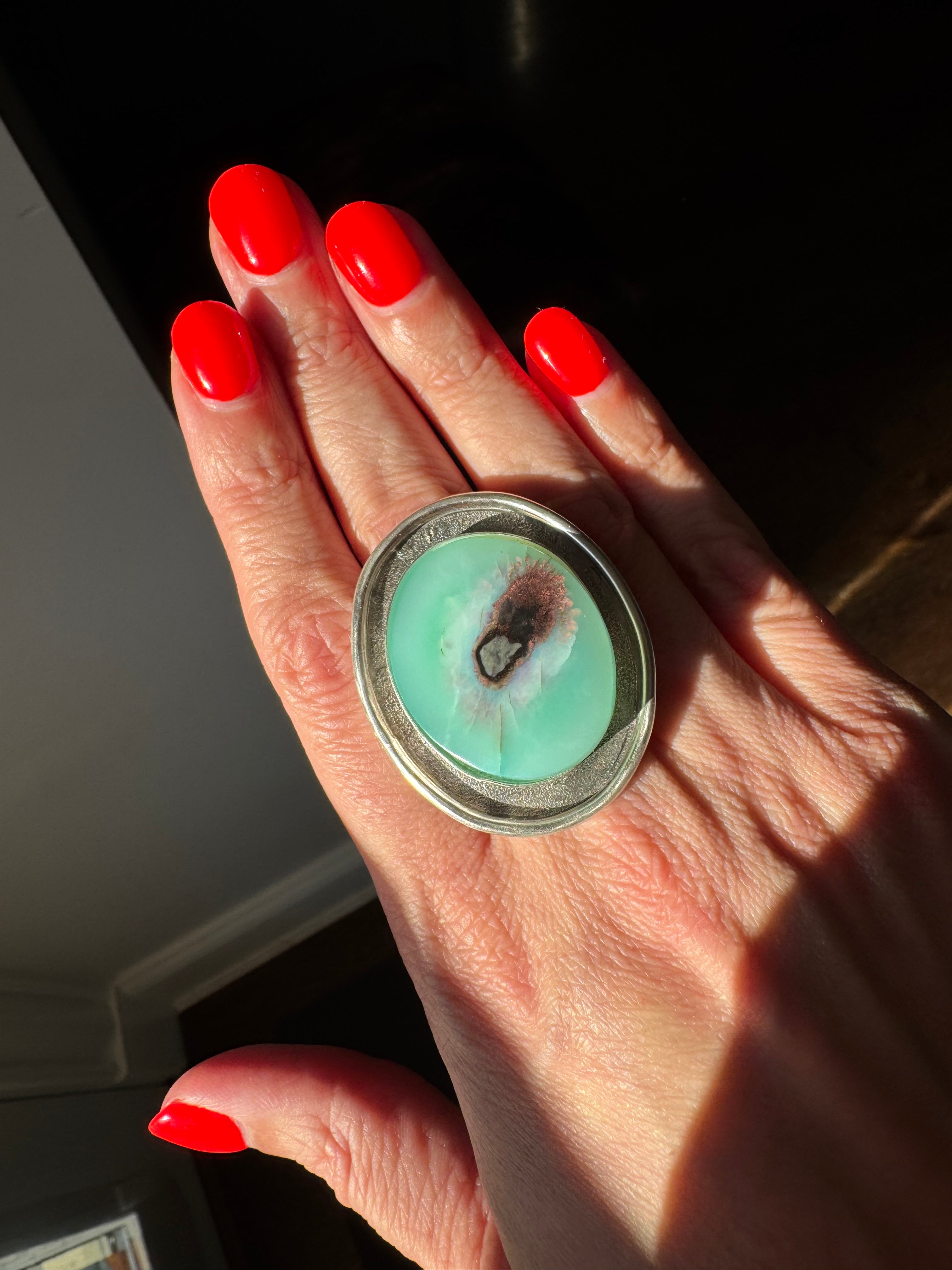 Fischer Stone Ring (made in your size)