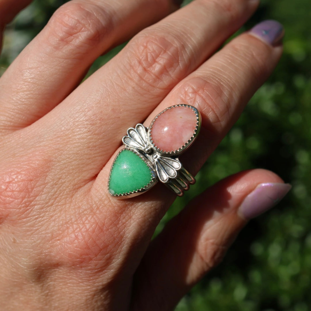 Spring Blossom Ring (Size 9.25/9.5)