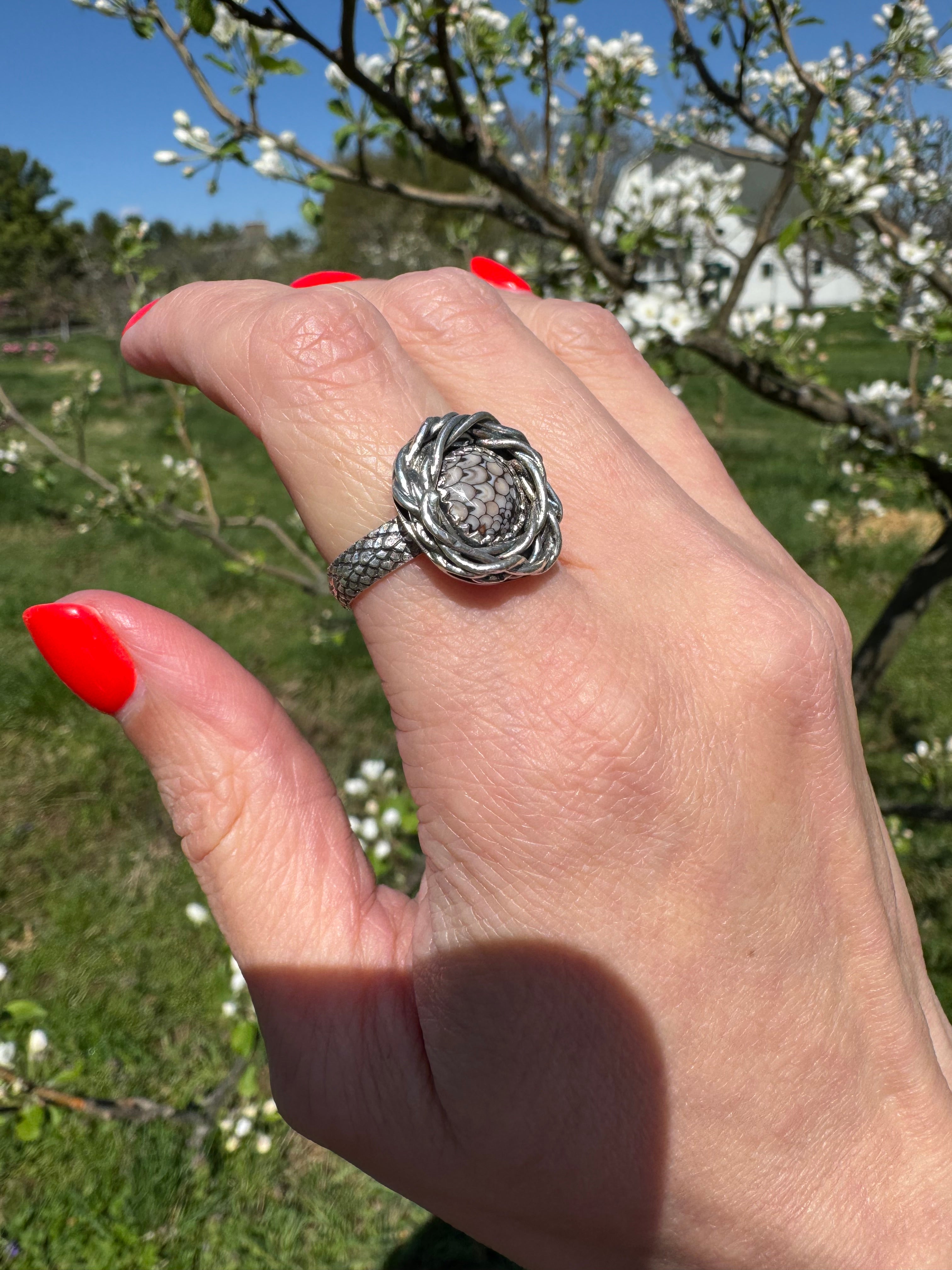 Dragon Egg Ring (size 8)