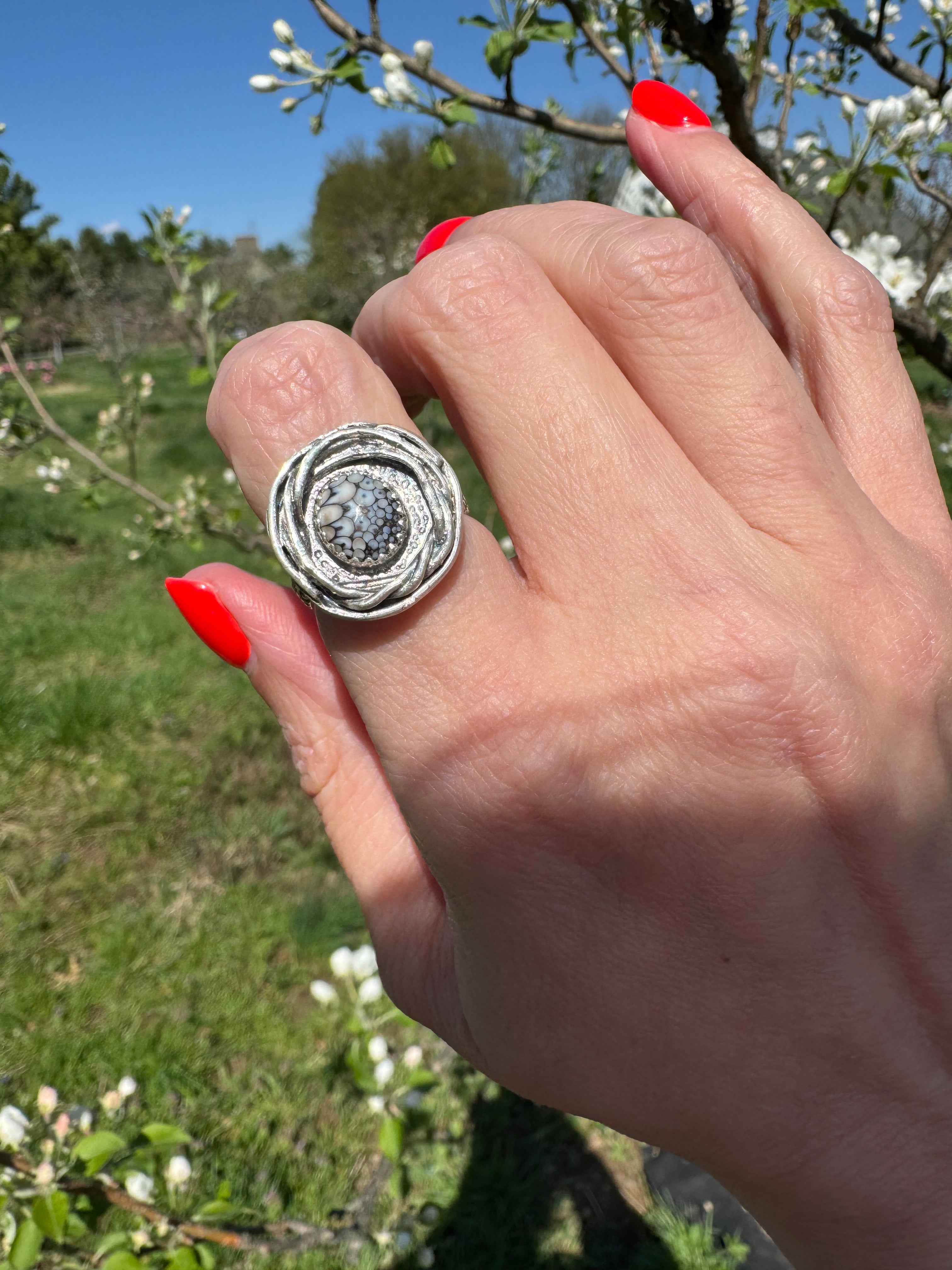 Dragon Egg Ring (size 7)