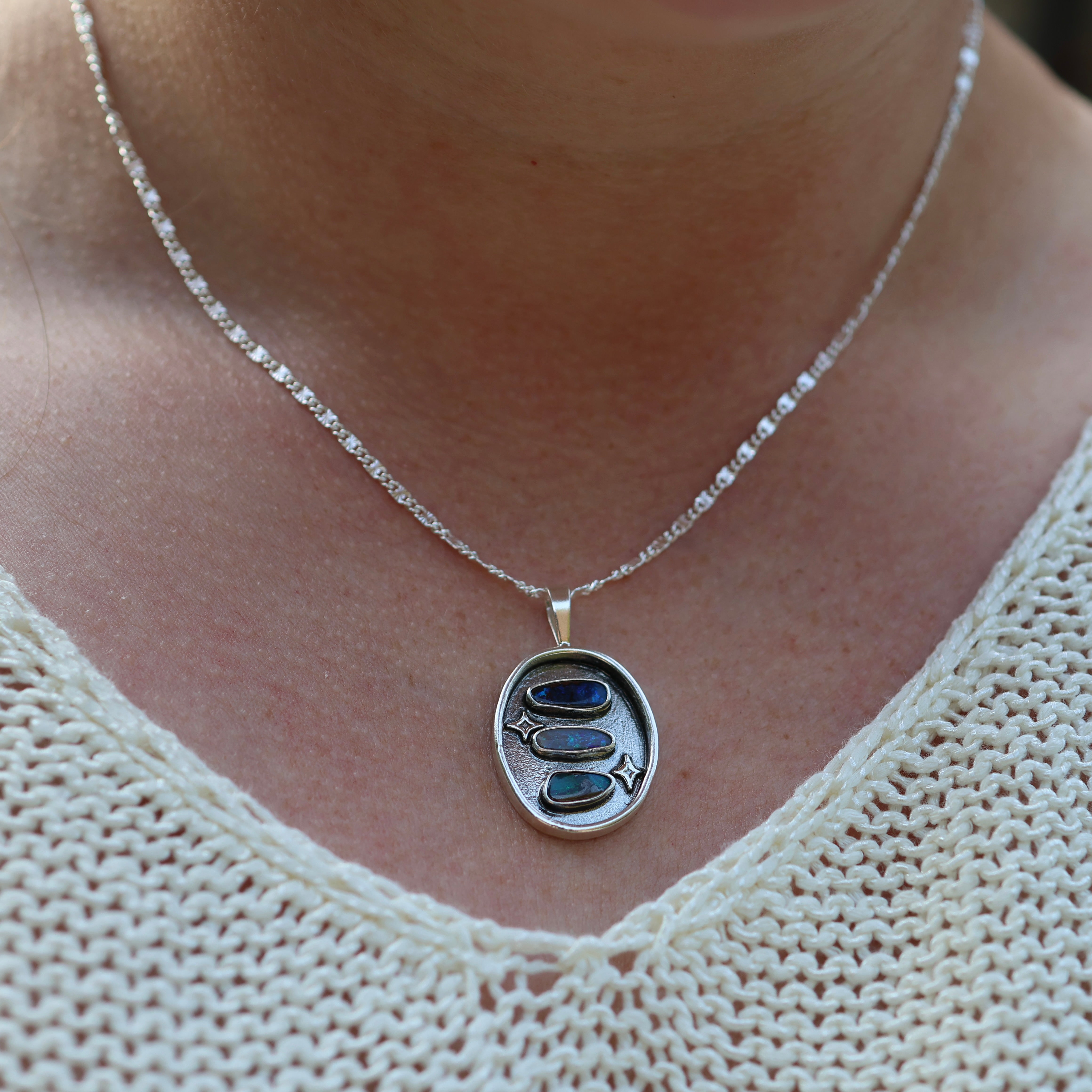 Celestial Opal Pendant