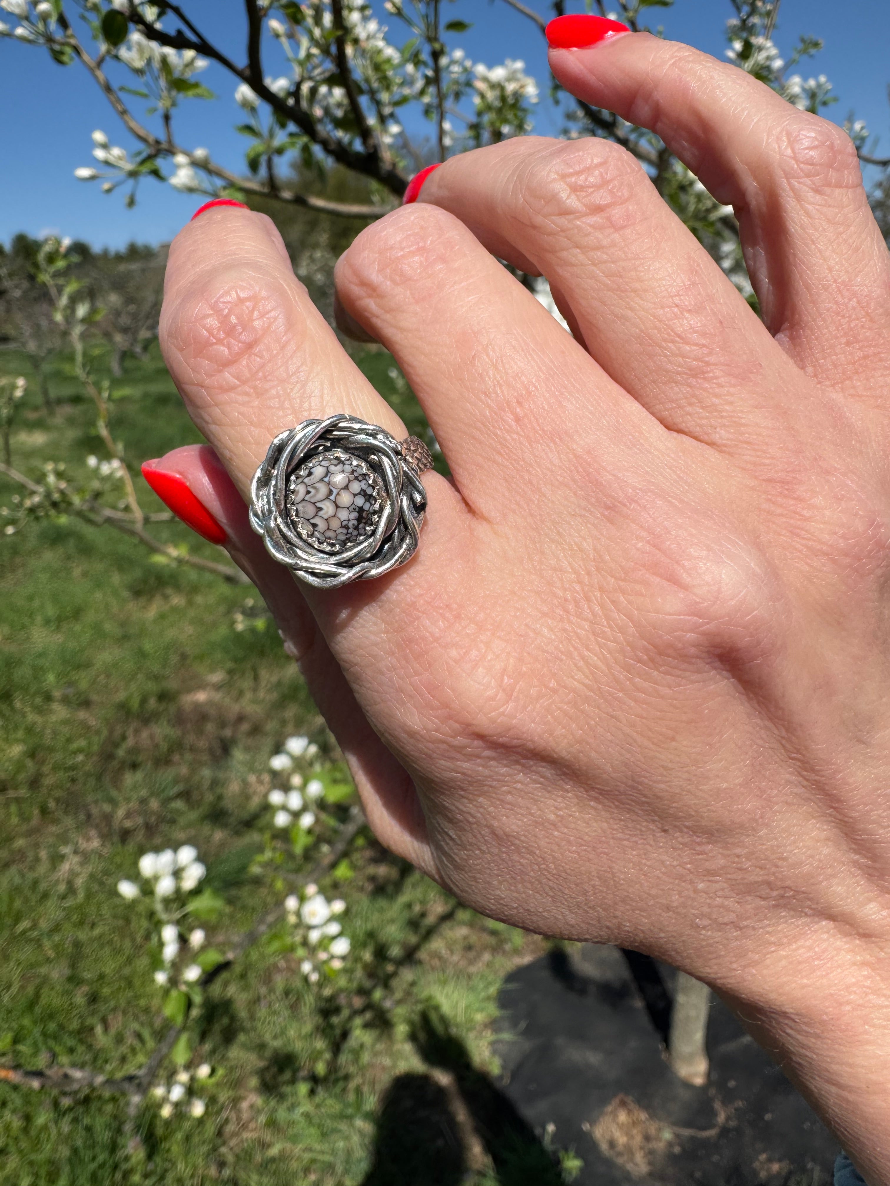 Dragon Egg Ring (size 8)