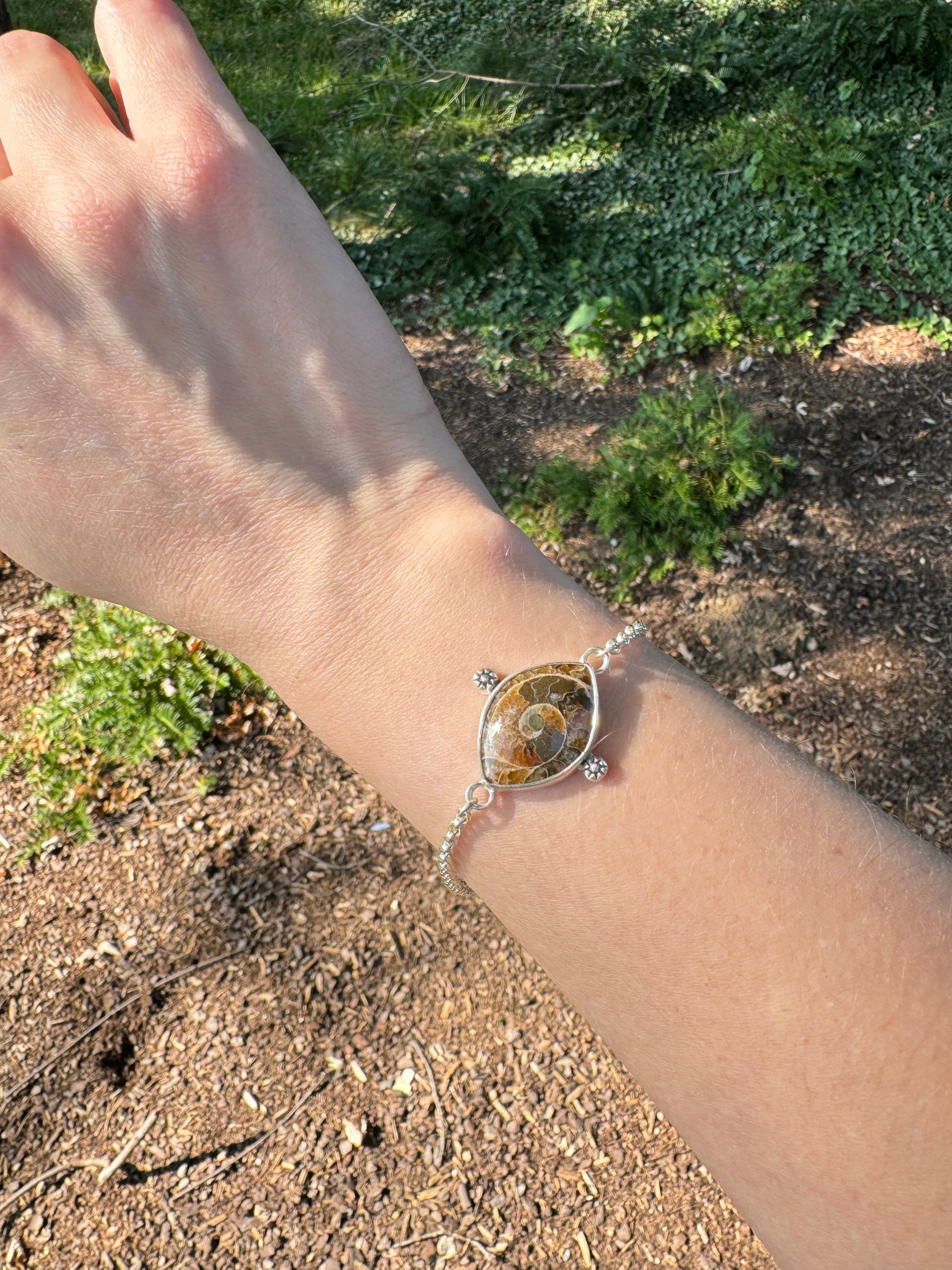 Carriage House Jewelry | Ammonite Fossil Bracelet