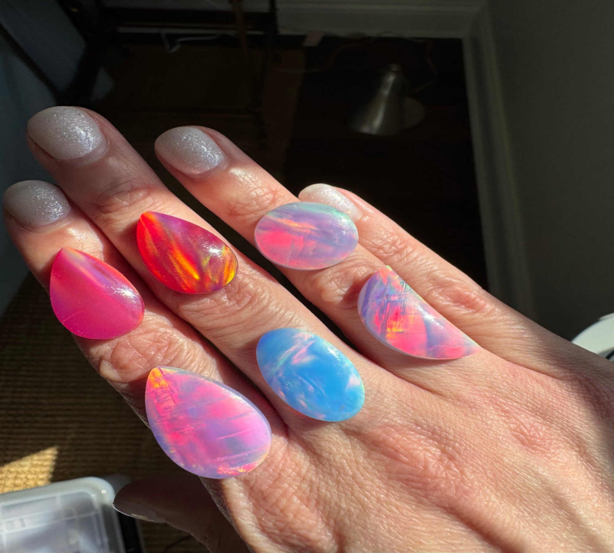 Carriage House Jewelry | Aurora Opal Rings- Made in Your Size