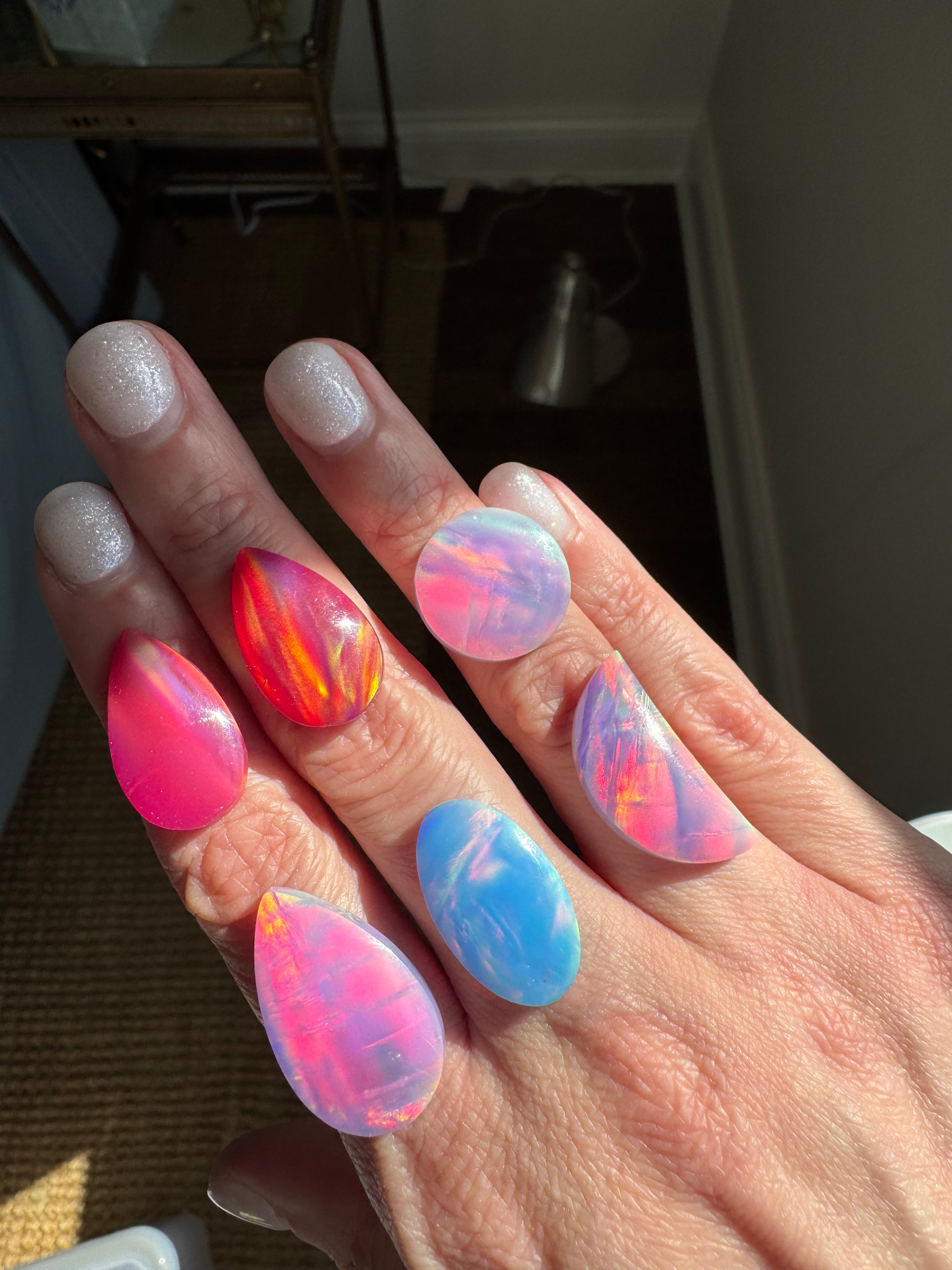 Carriage House Jewelry | Aurora Opal Rings- Made in Your Size