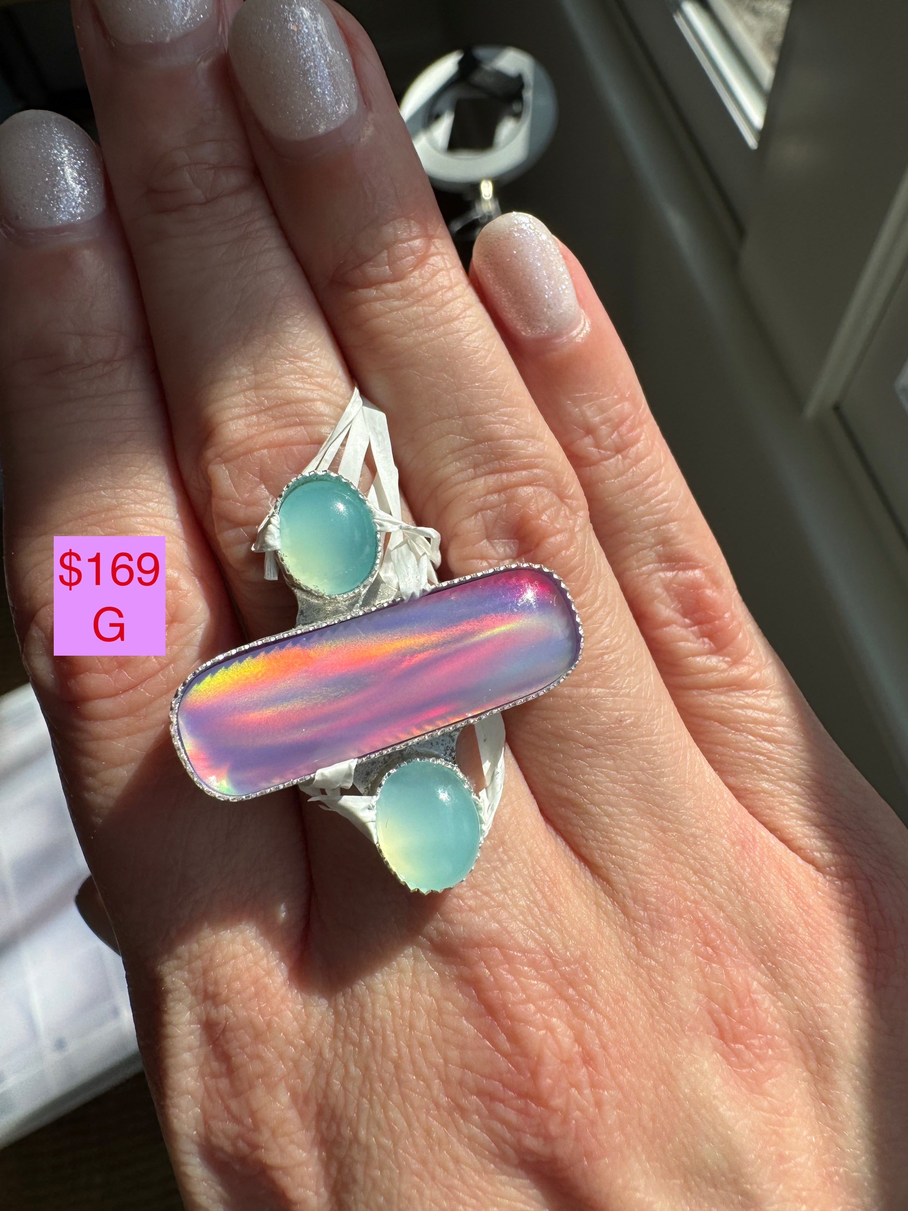 Carriage House Jewelry | Aurora Opal Rings- Made in Your Size