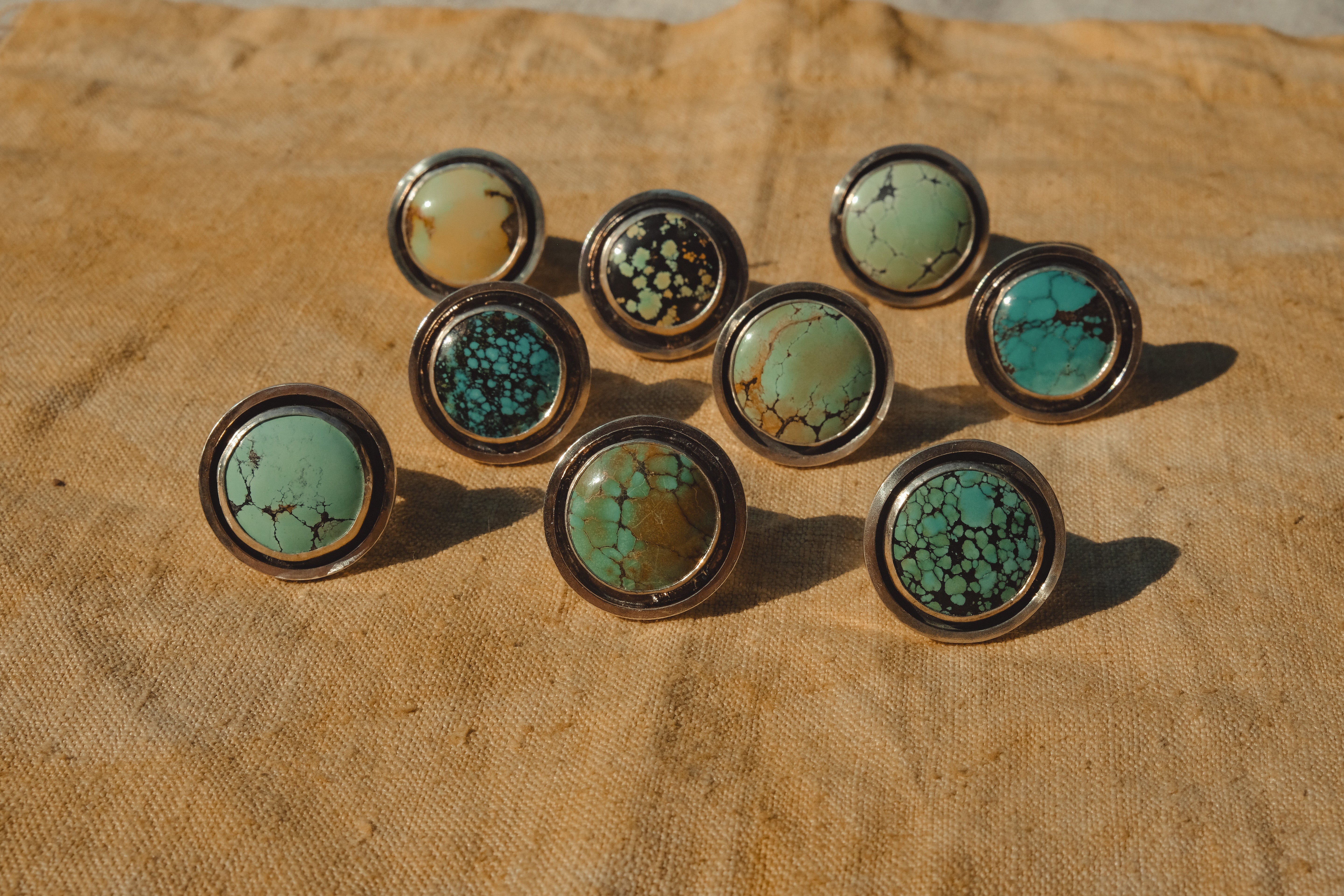MTO Turquoise Banded Ring | Pick your Own Stone | Semi-Custom