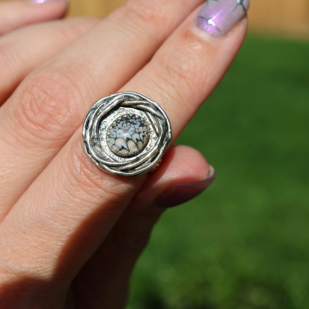 Dragon Egg Ring (size 7)