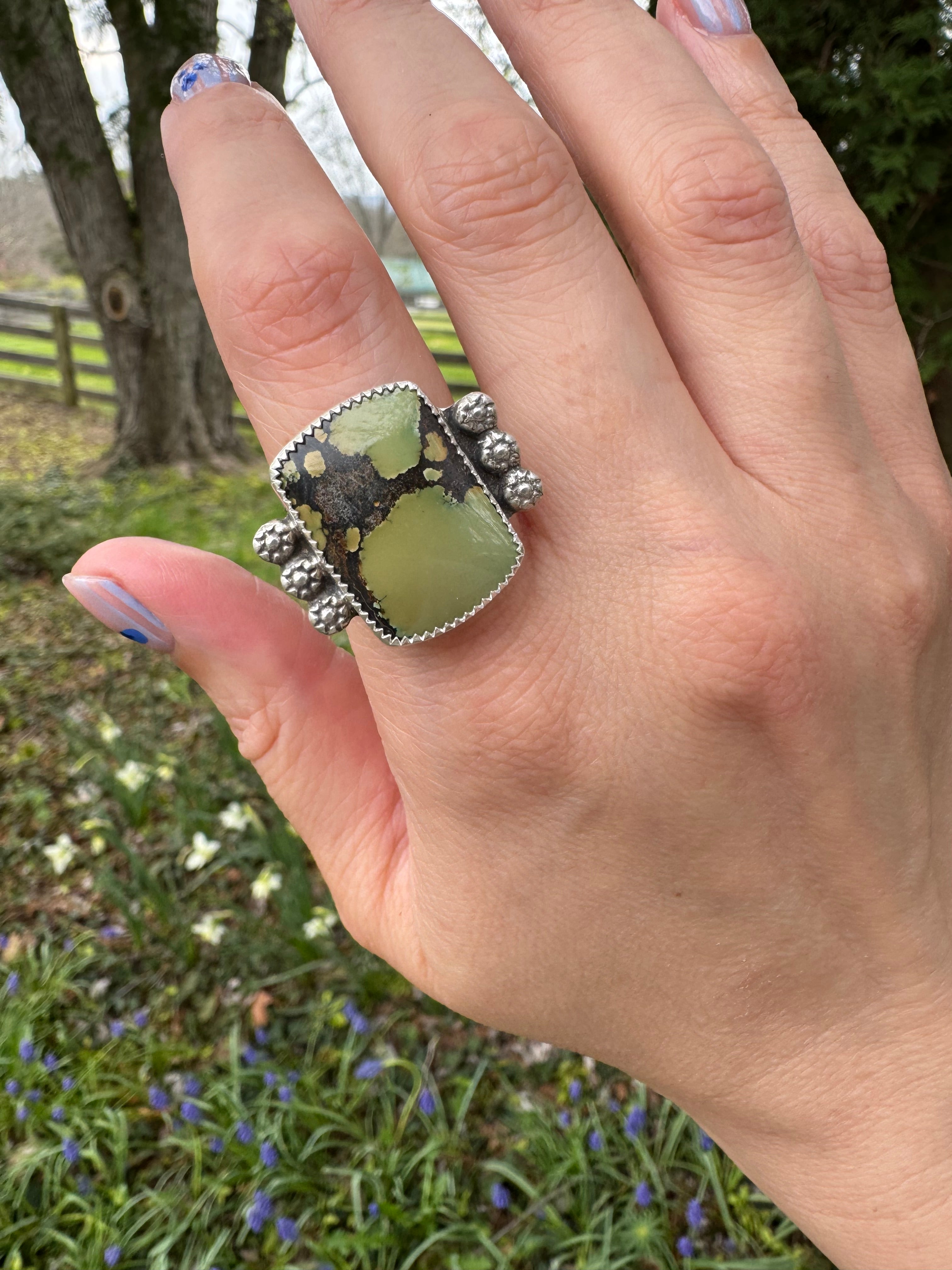 Green_Silver_Turquoise_Ring_Snakes