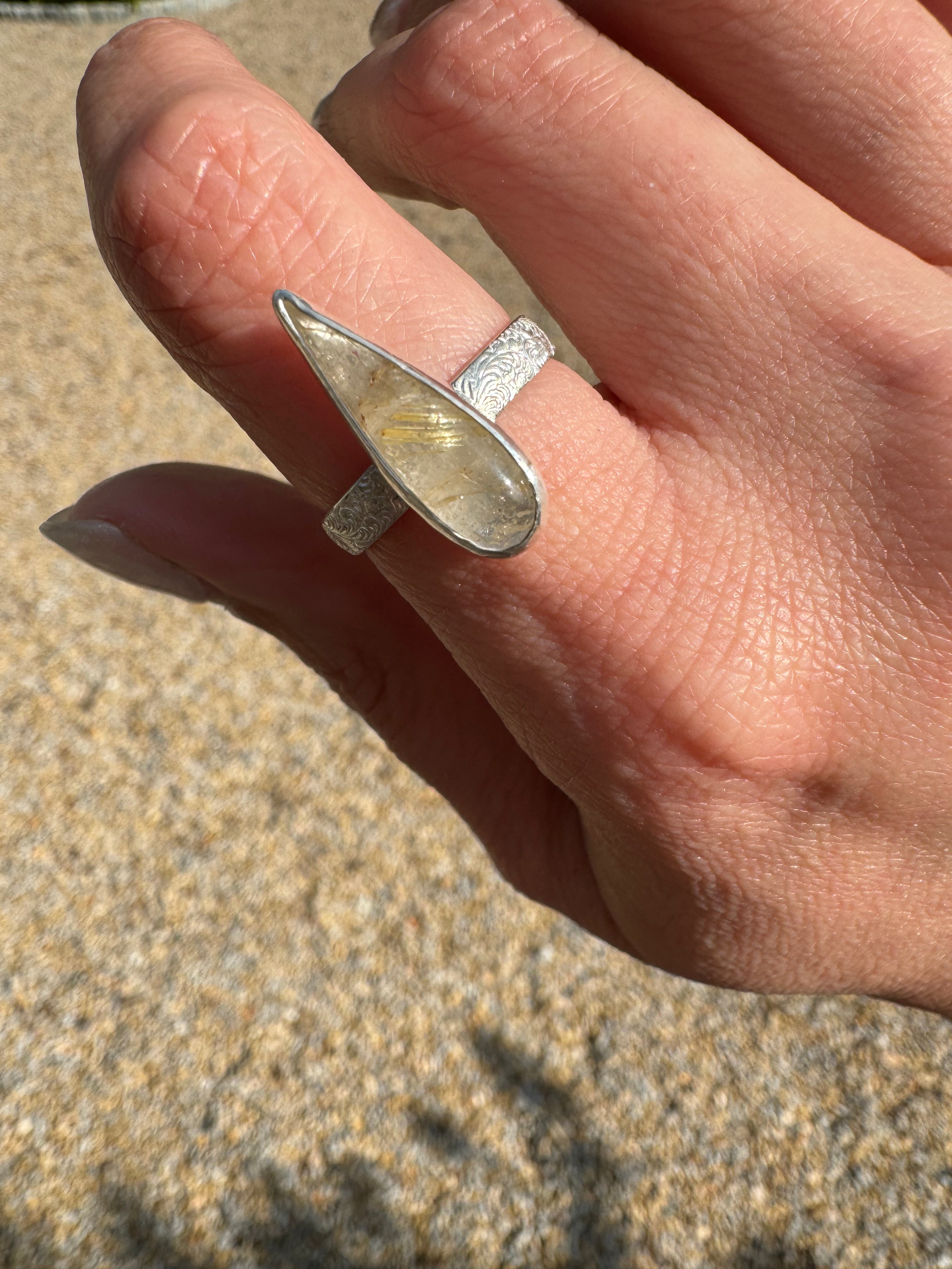 Quartz Ring Size 7/7.25