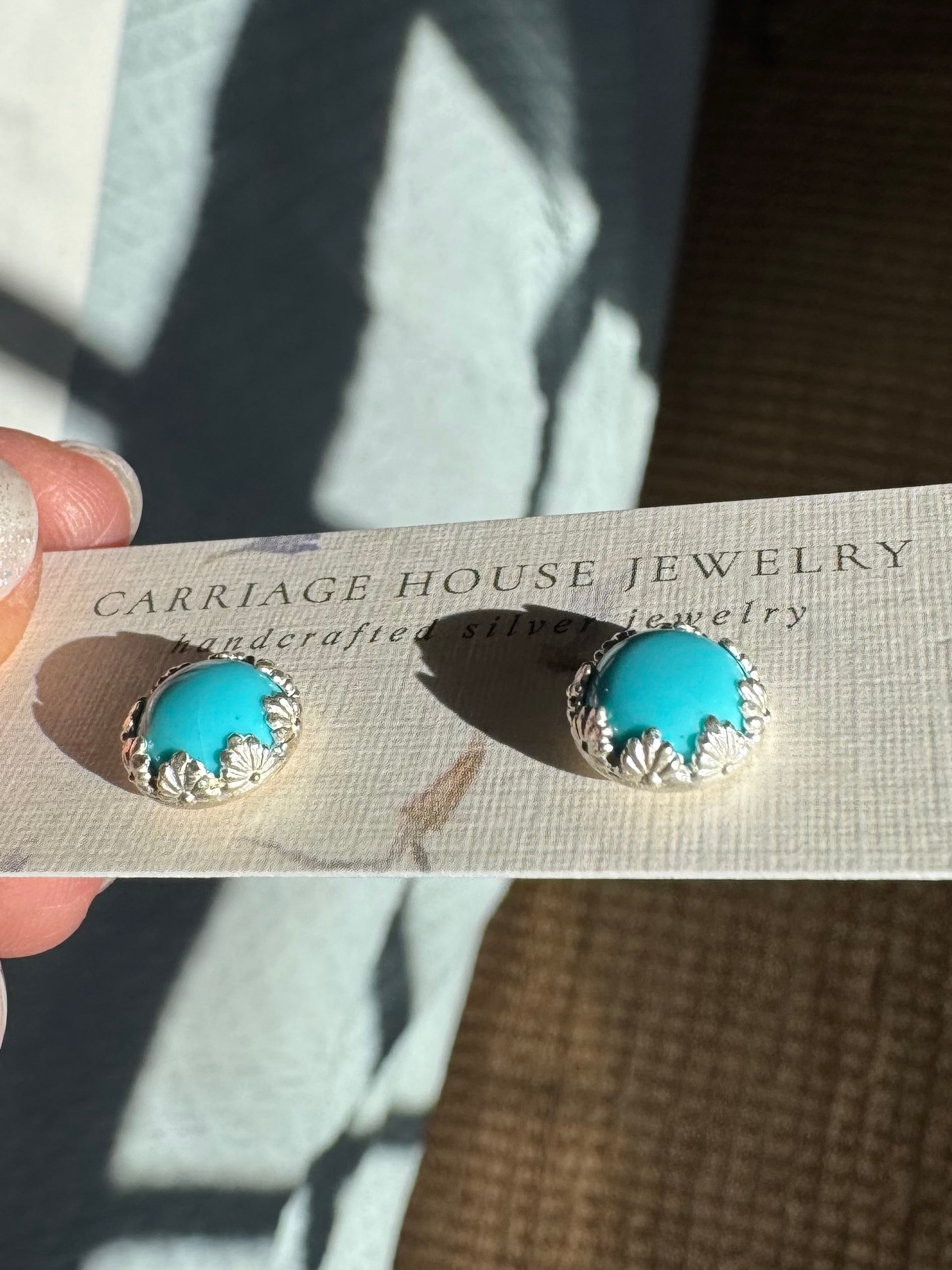 Turquoise Stud Earrings