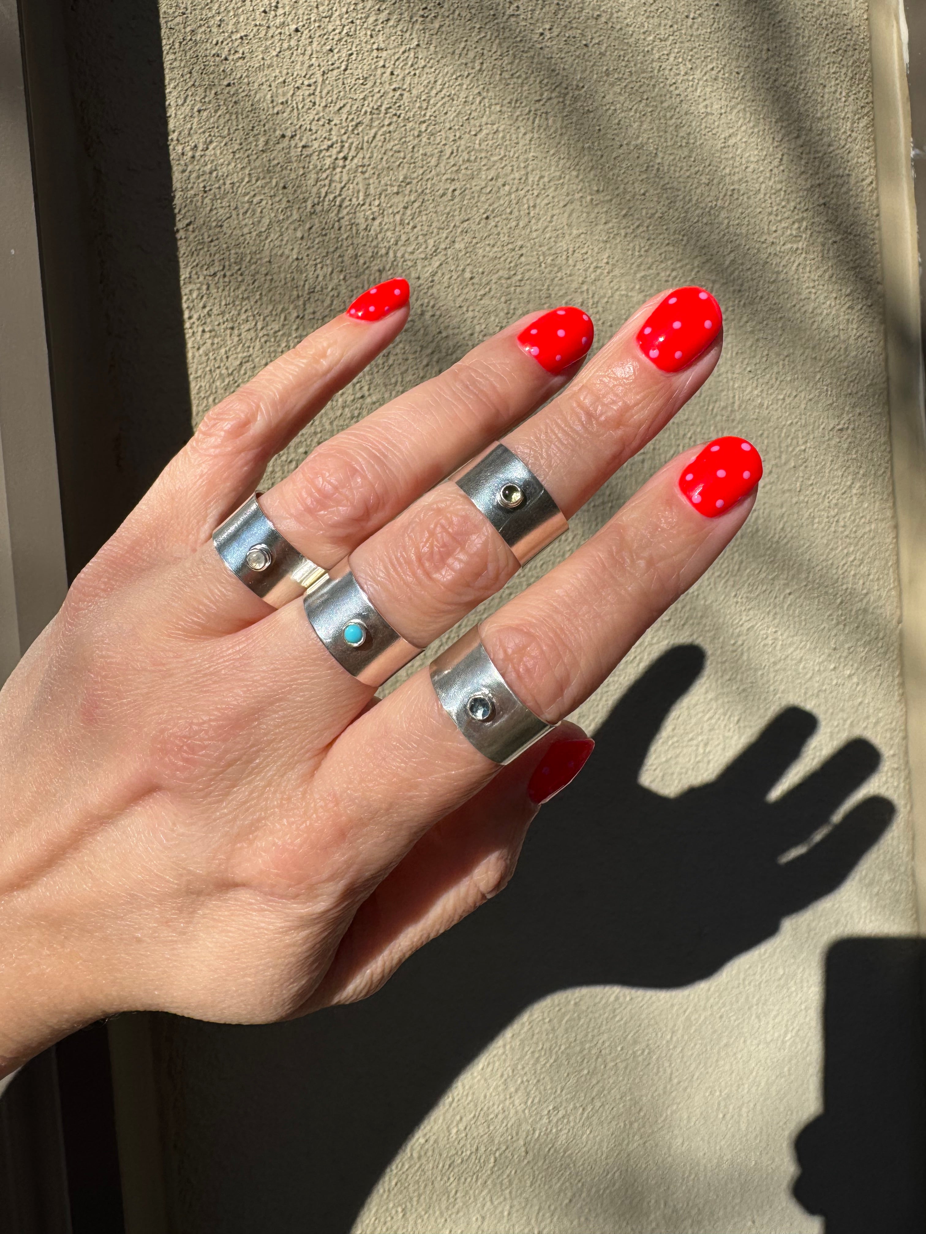 MTO Wide Band Ring | Pick your Own Stone | Semi-Custom