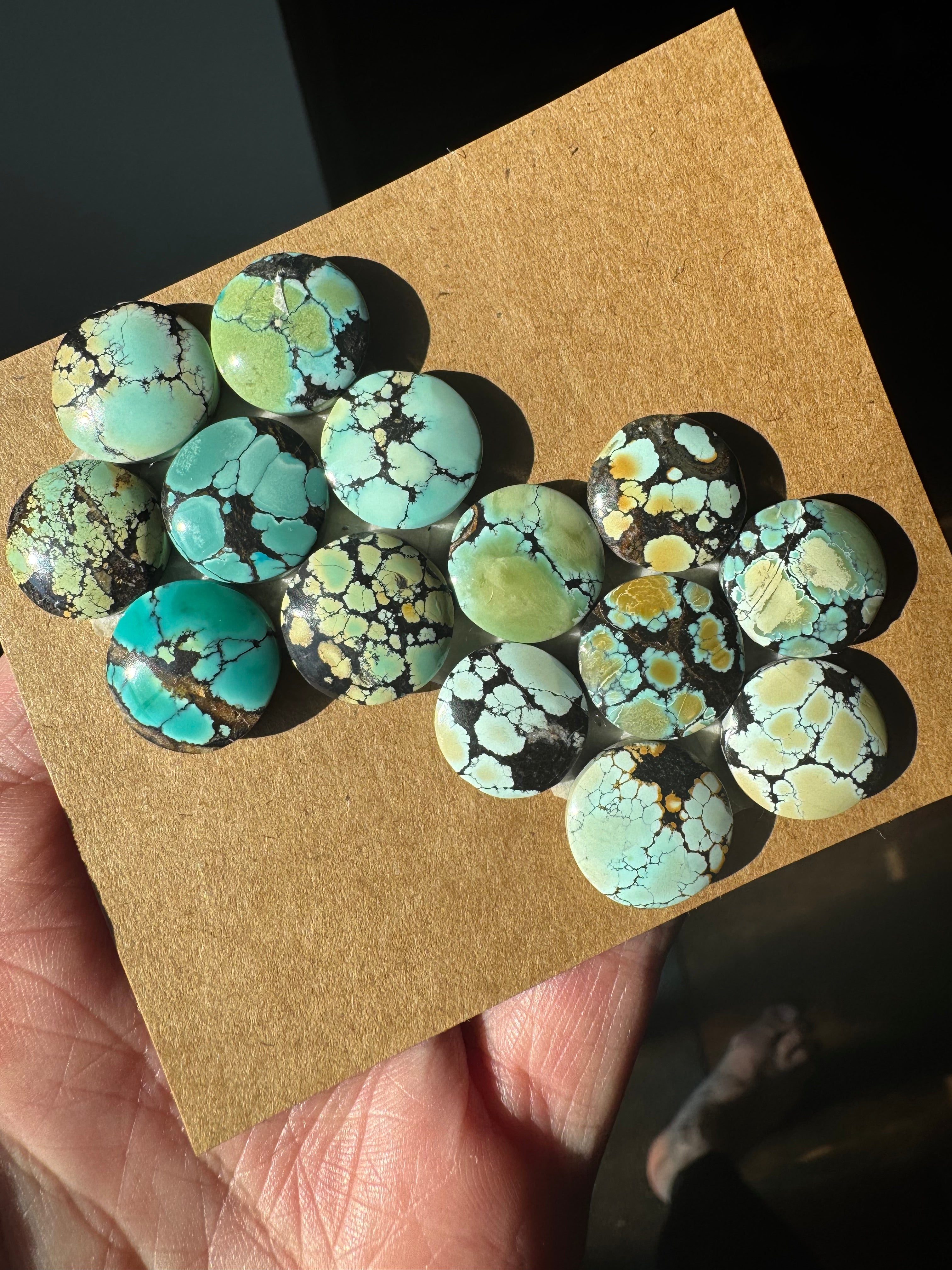 Sterling Silver Turquoise Medallion Statement Ring