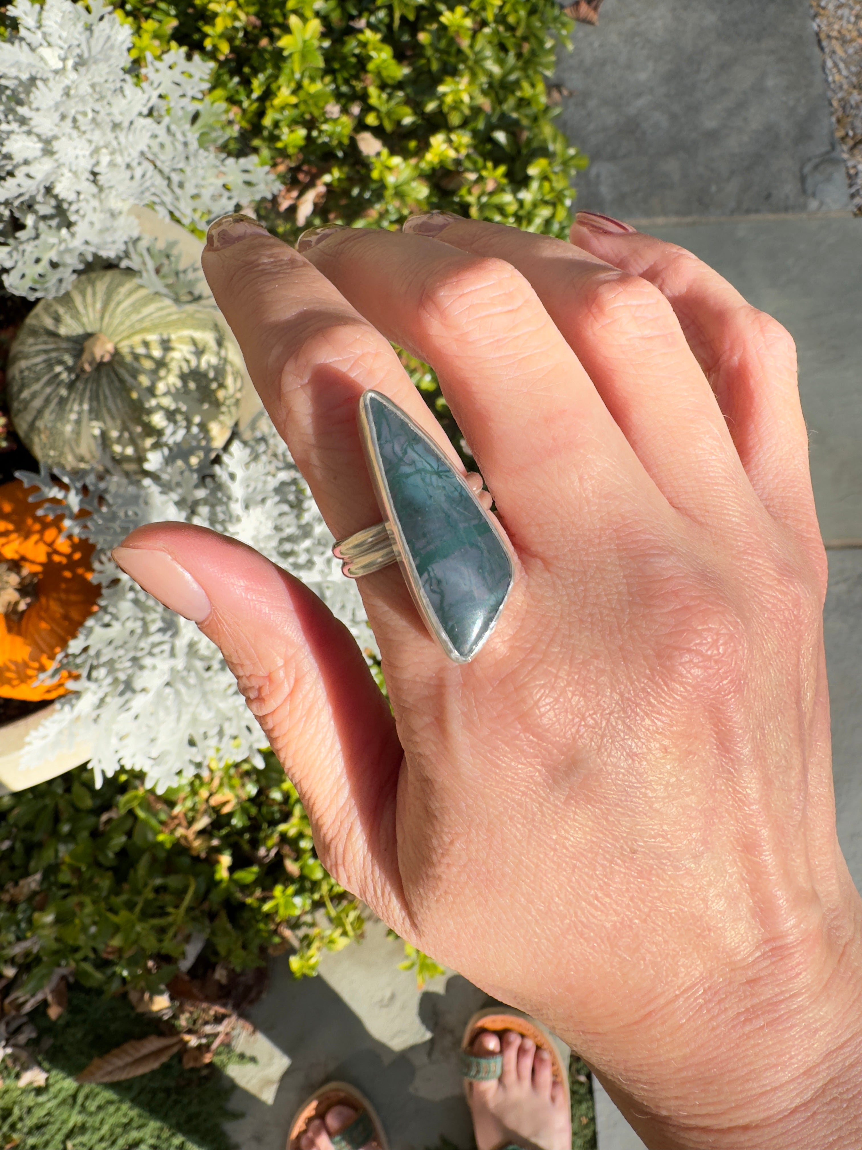 Skaggs Jasper Ring (Size 8.5)