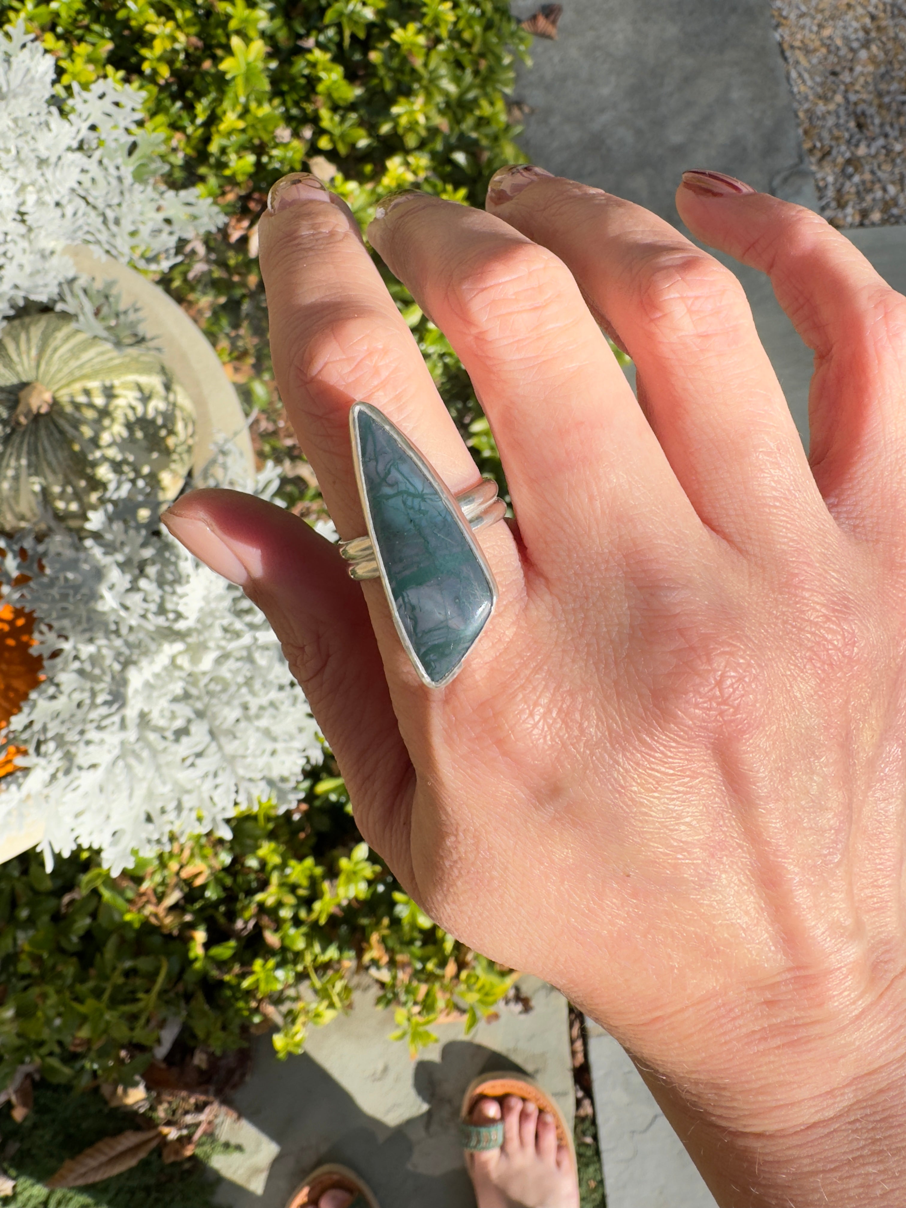 Skaggs Jasper Ring (Size 8.5)