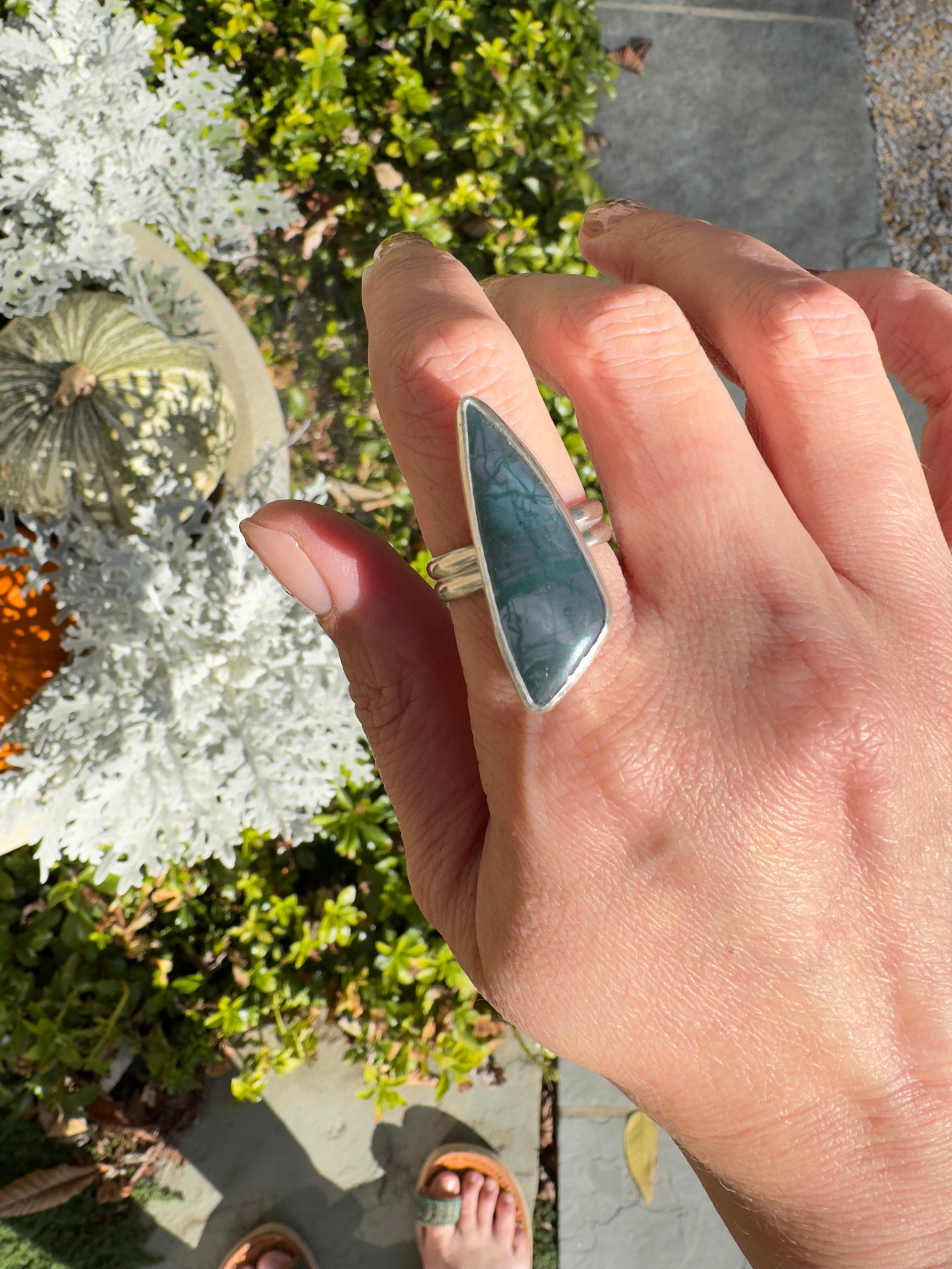 Skaggs Jasper Ring (Size 8.5)