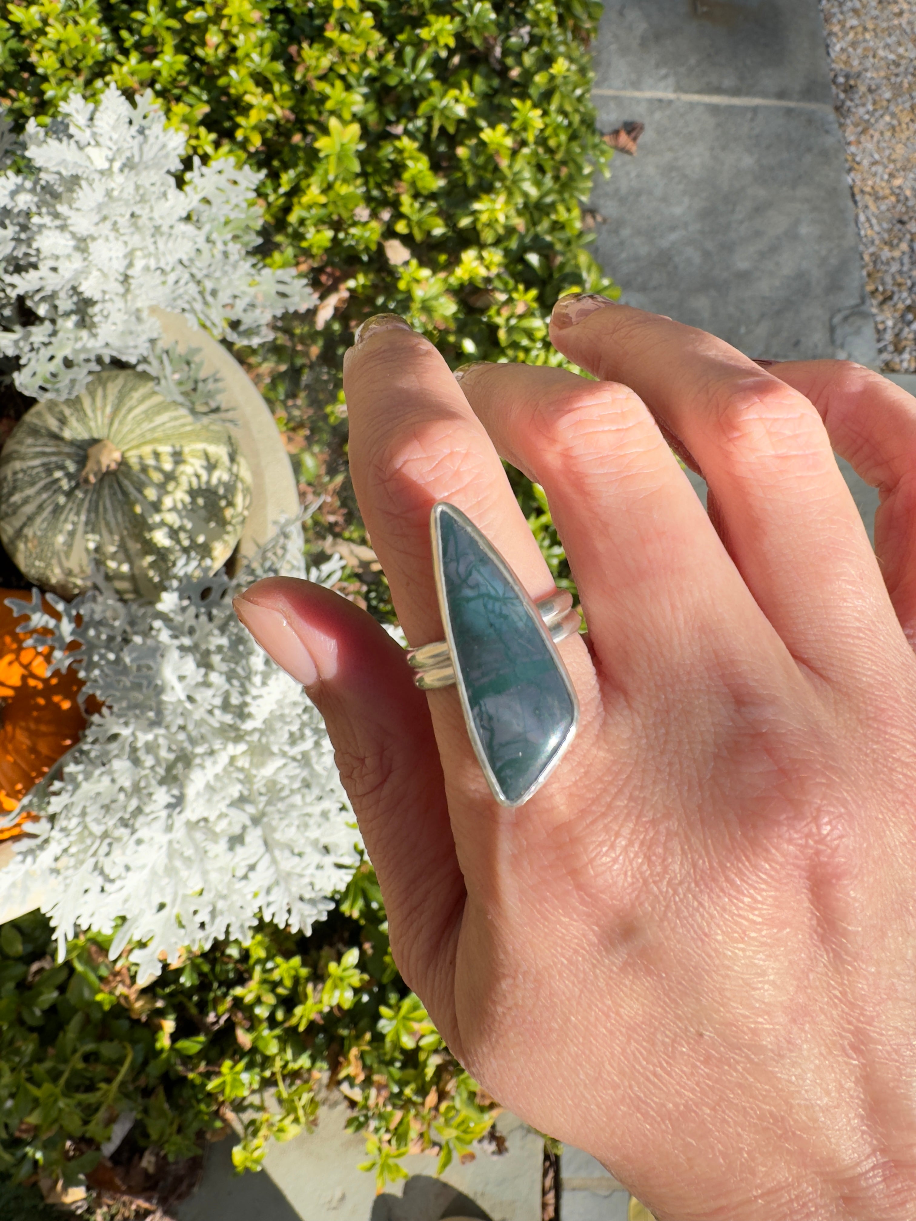 Skaggs Jasper Ring (Size 8.5)