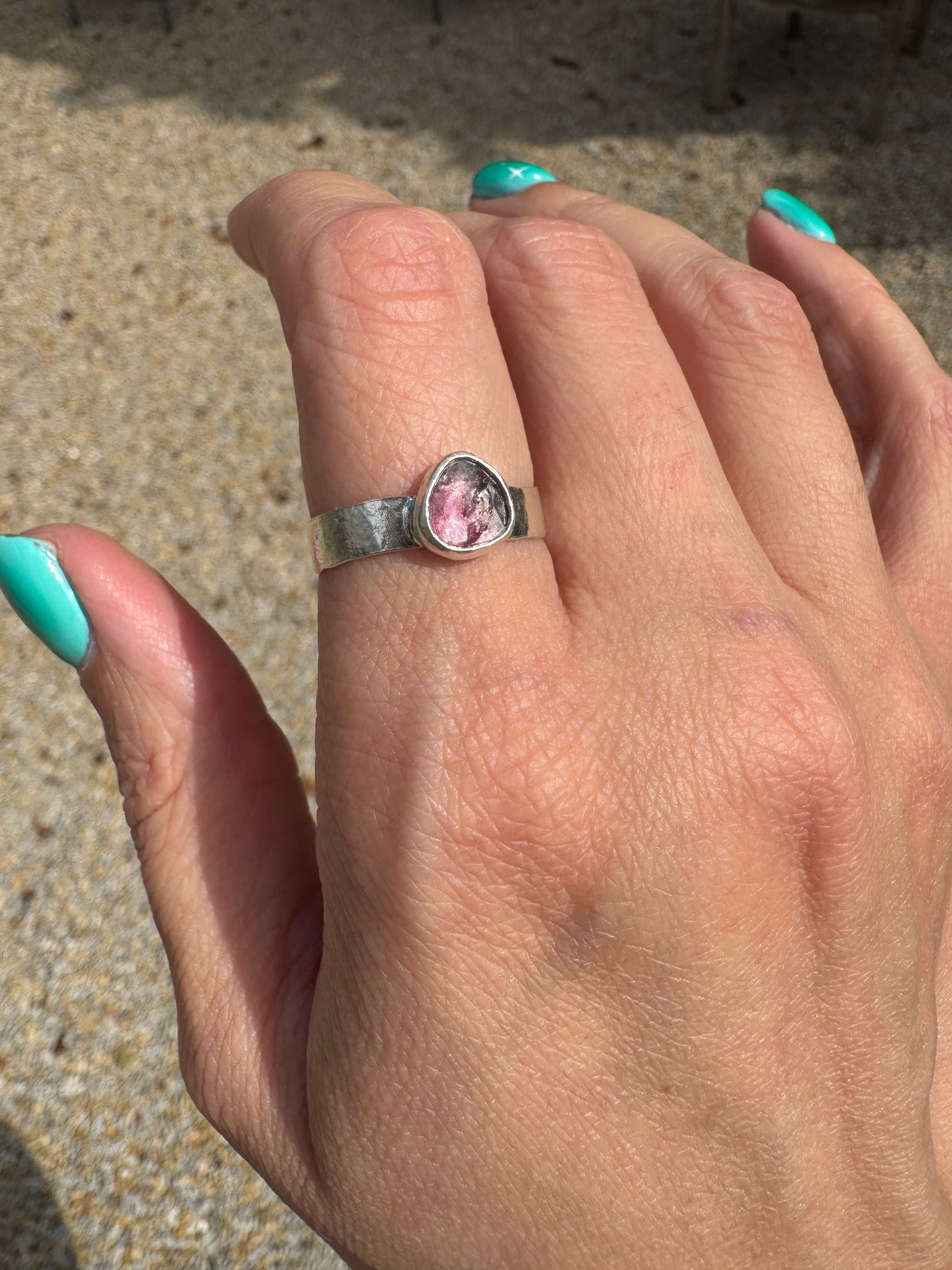 Tourmaline Stacker Band (Size 9)