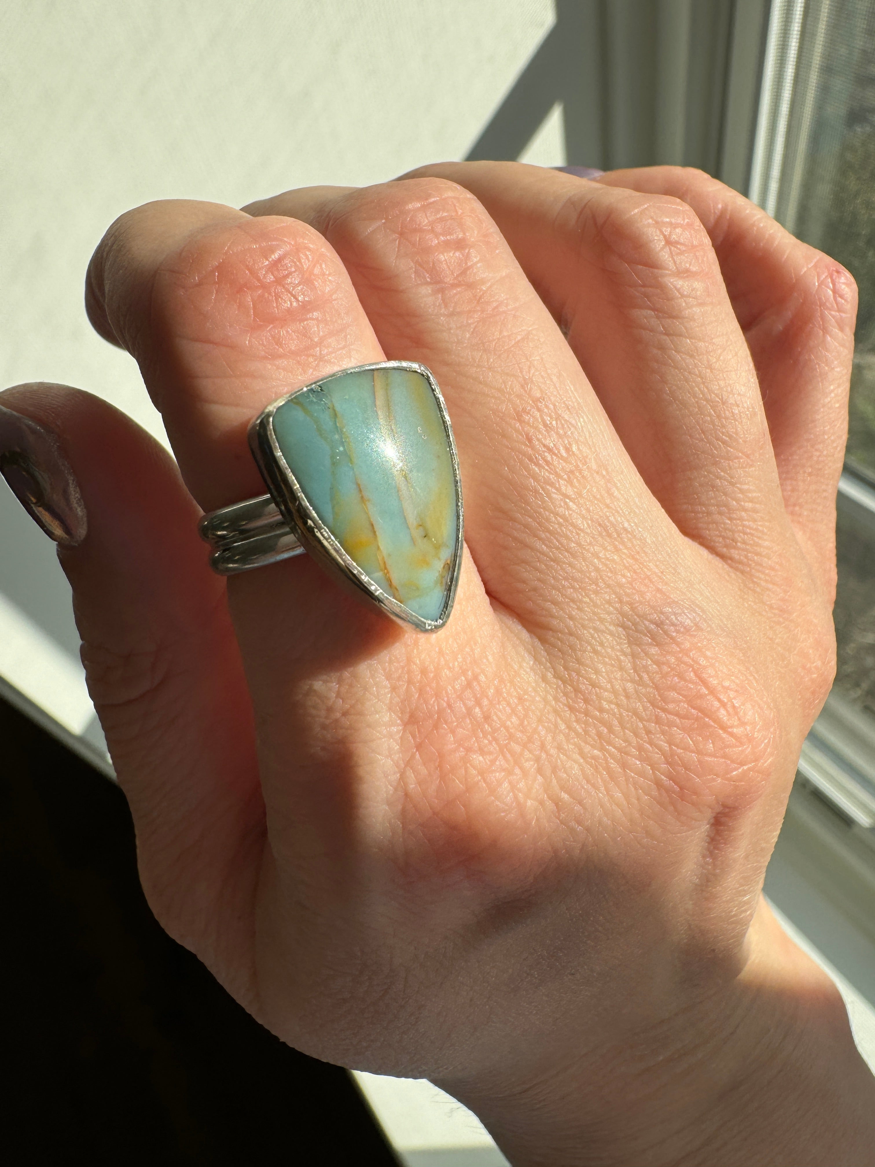 Skaggs Jasper Ring (Size 7.5)