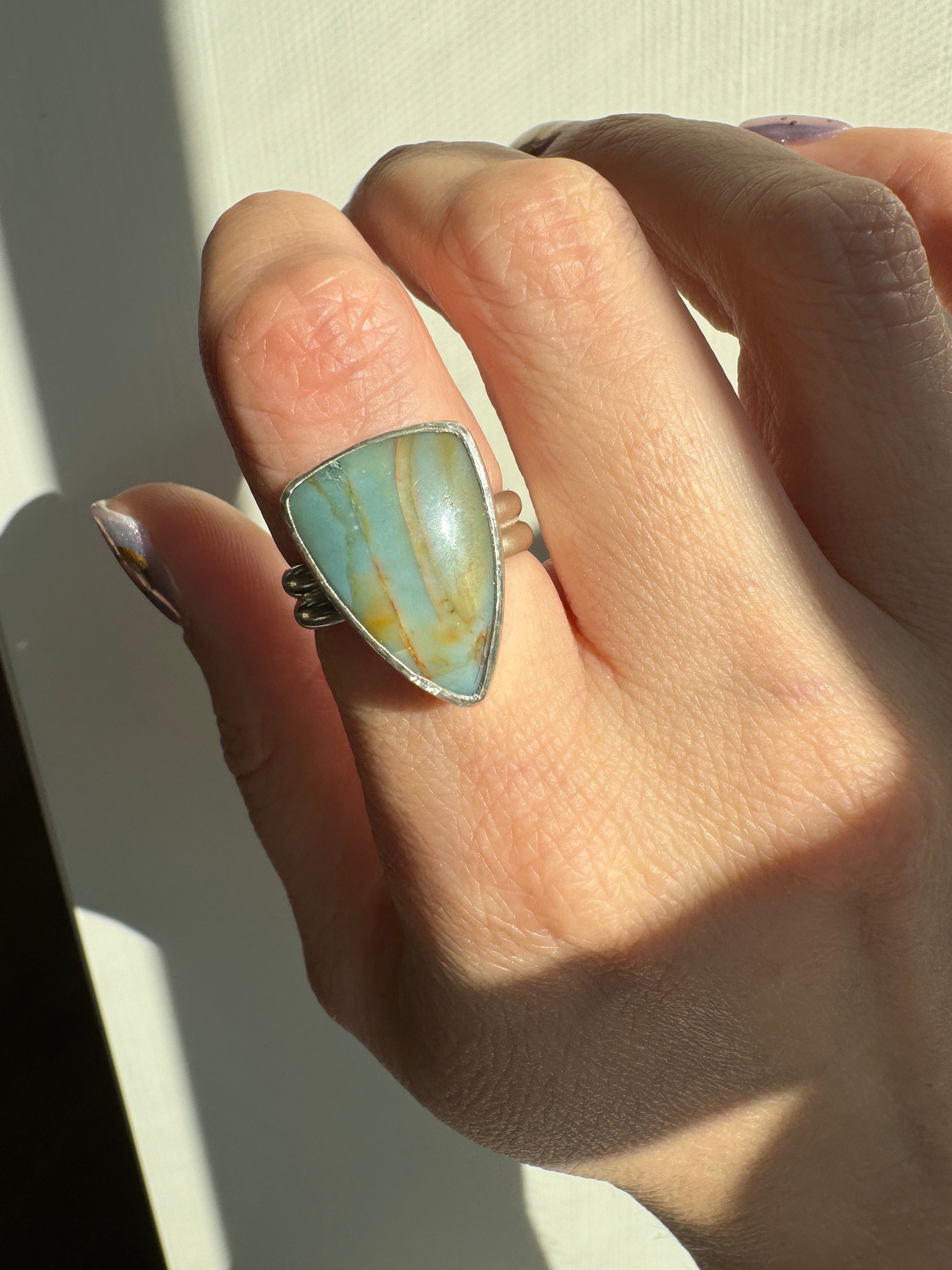 Skaggs Jasper Ring (Size 7.5)