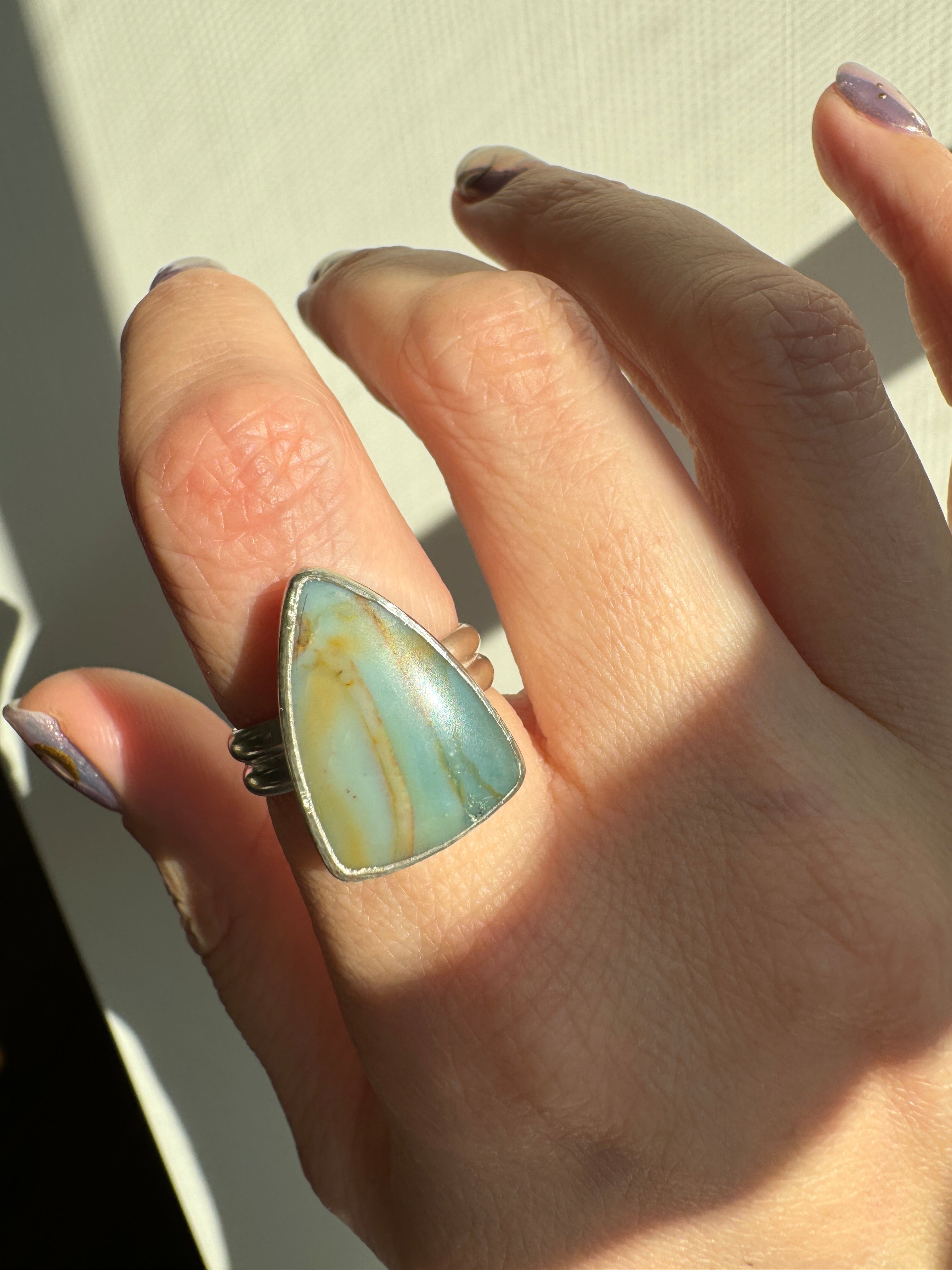 Skaggs Jasper Ring (Size 7.5)