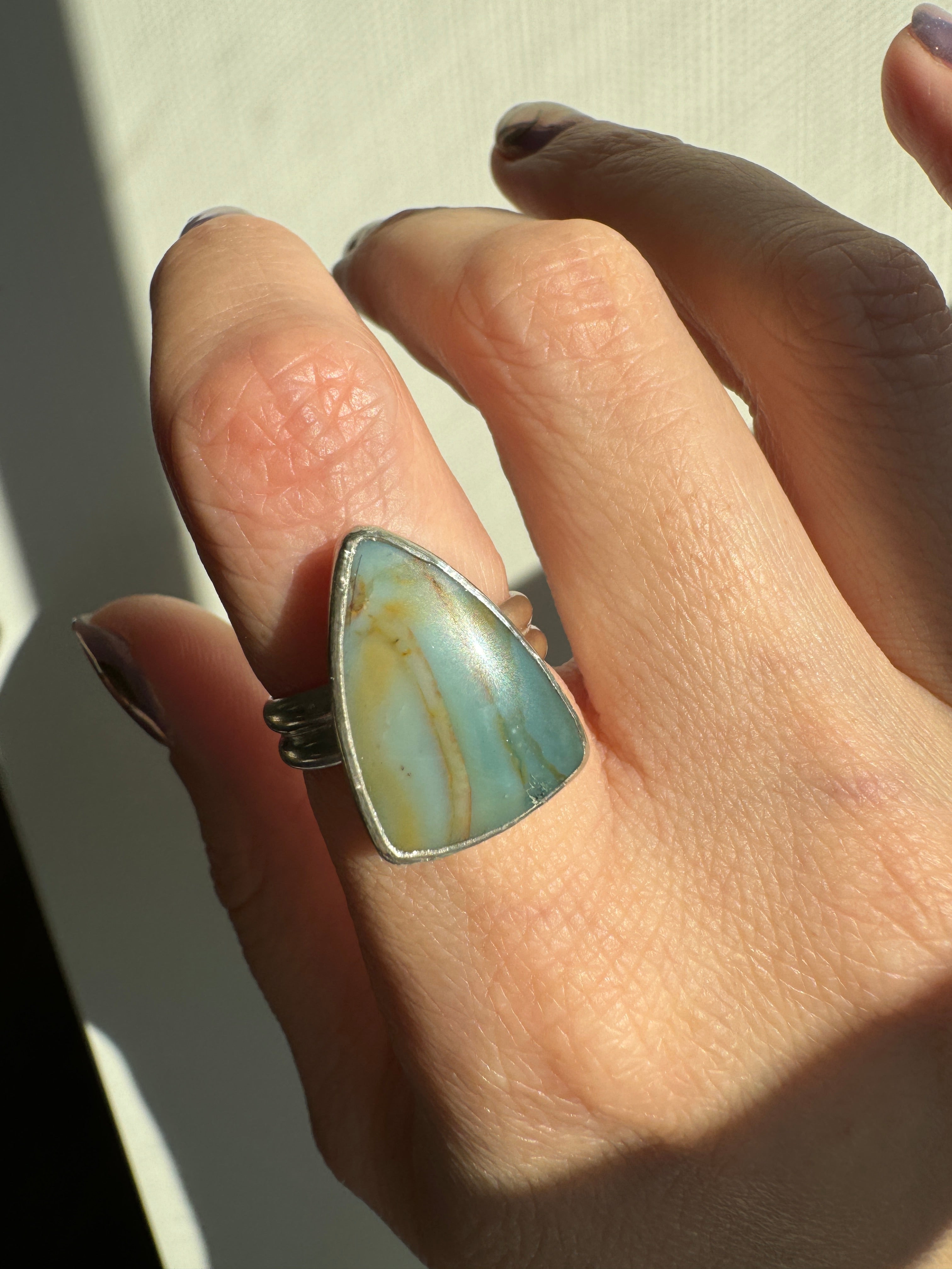 Skaggs Jasper Ring (Size 7.5)