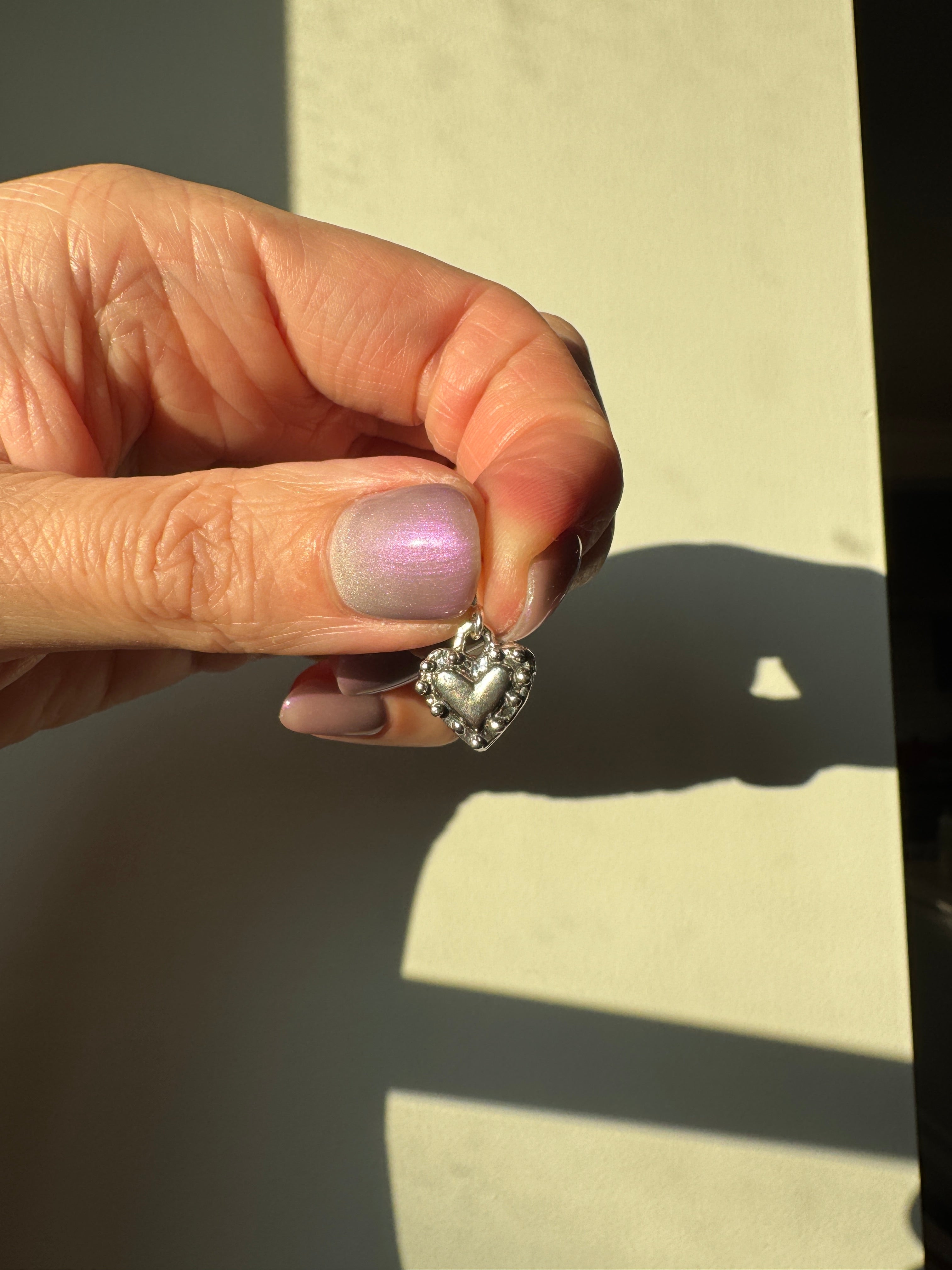 Small Sterling Silver Heart Pendant