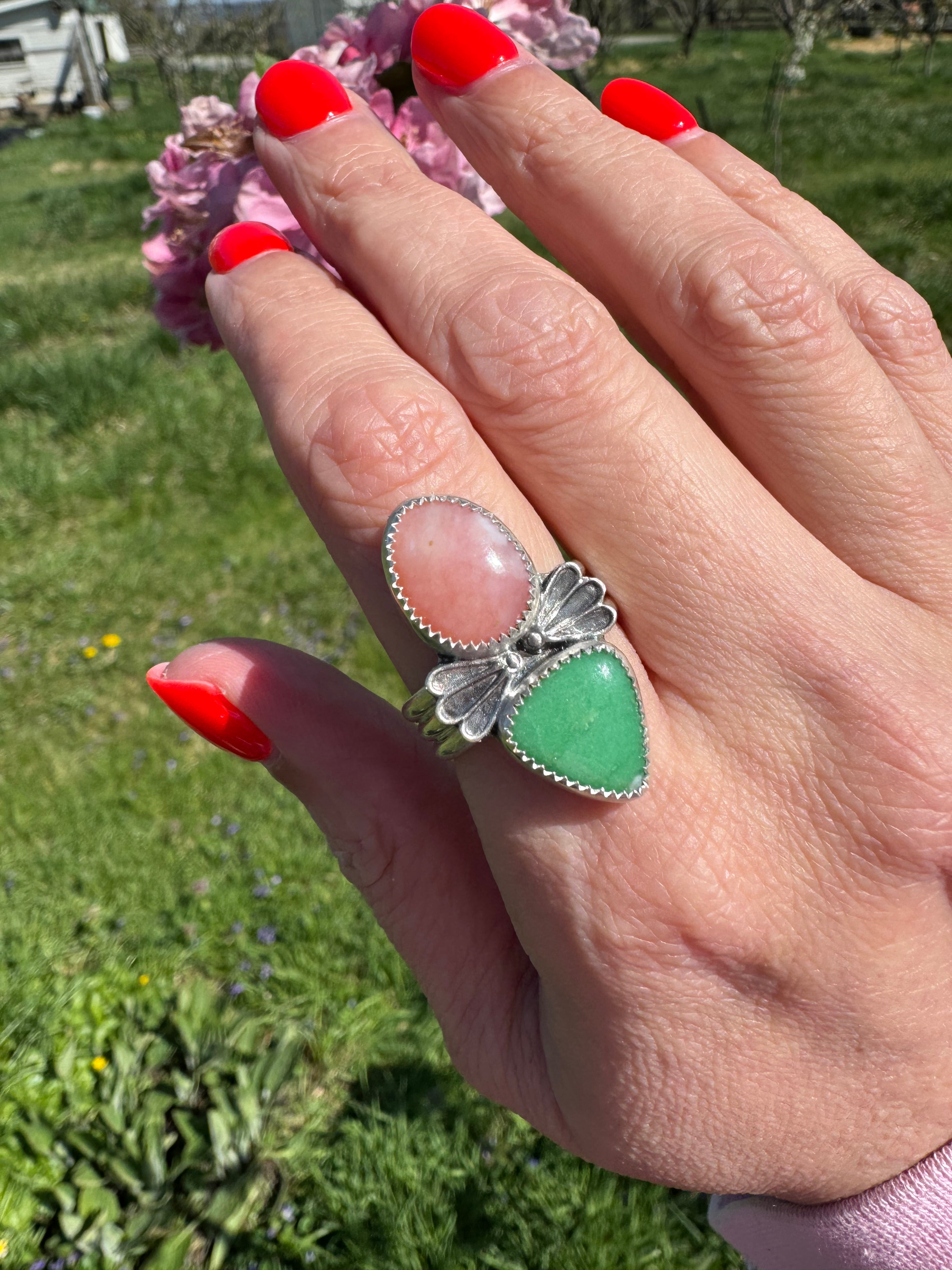 Spring Blossom Ring (Size 9.25/9.5)