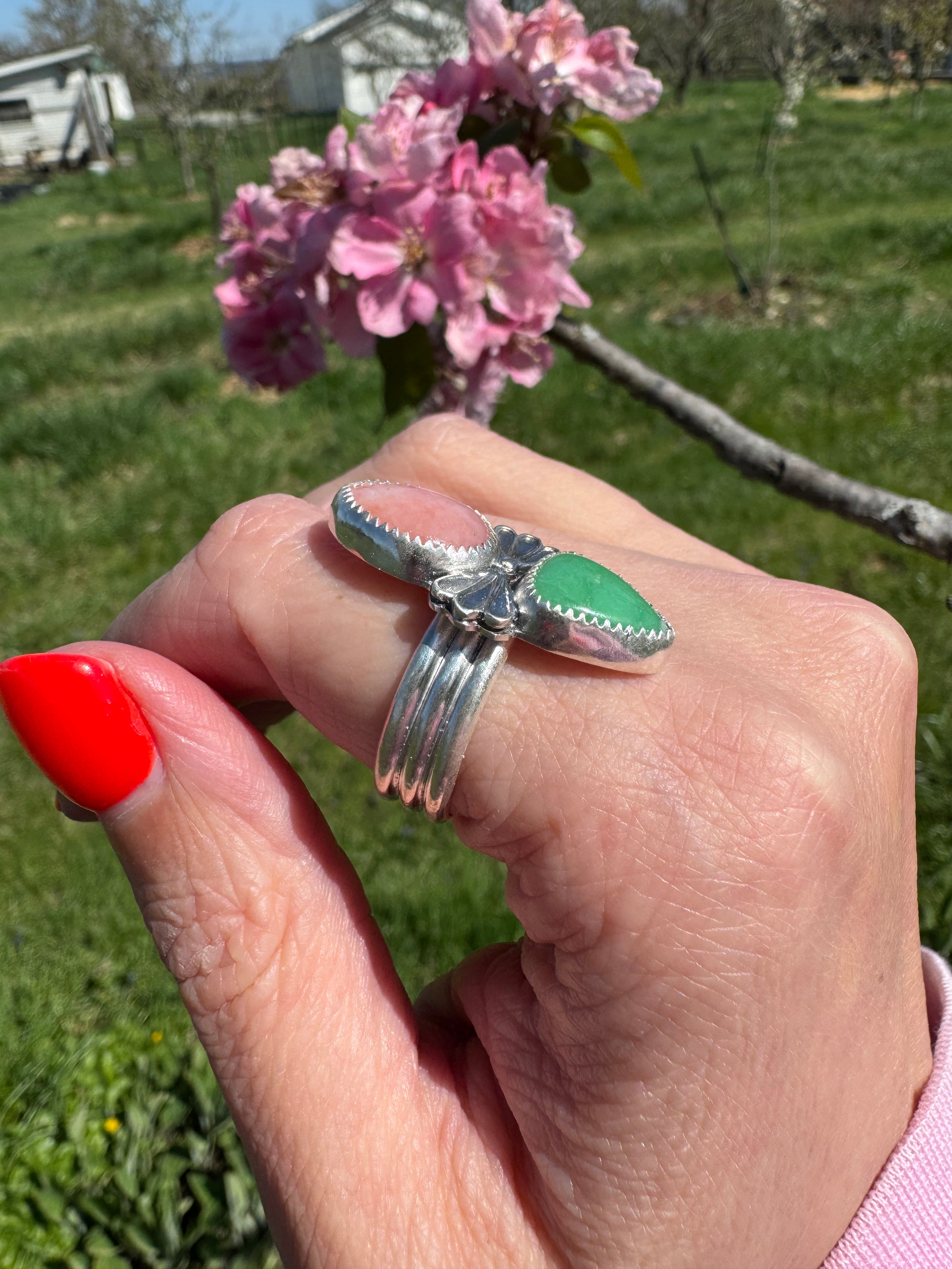 Spring Blossom Ring (Size 9.25/9.5)