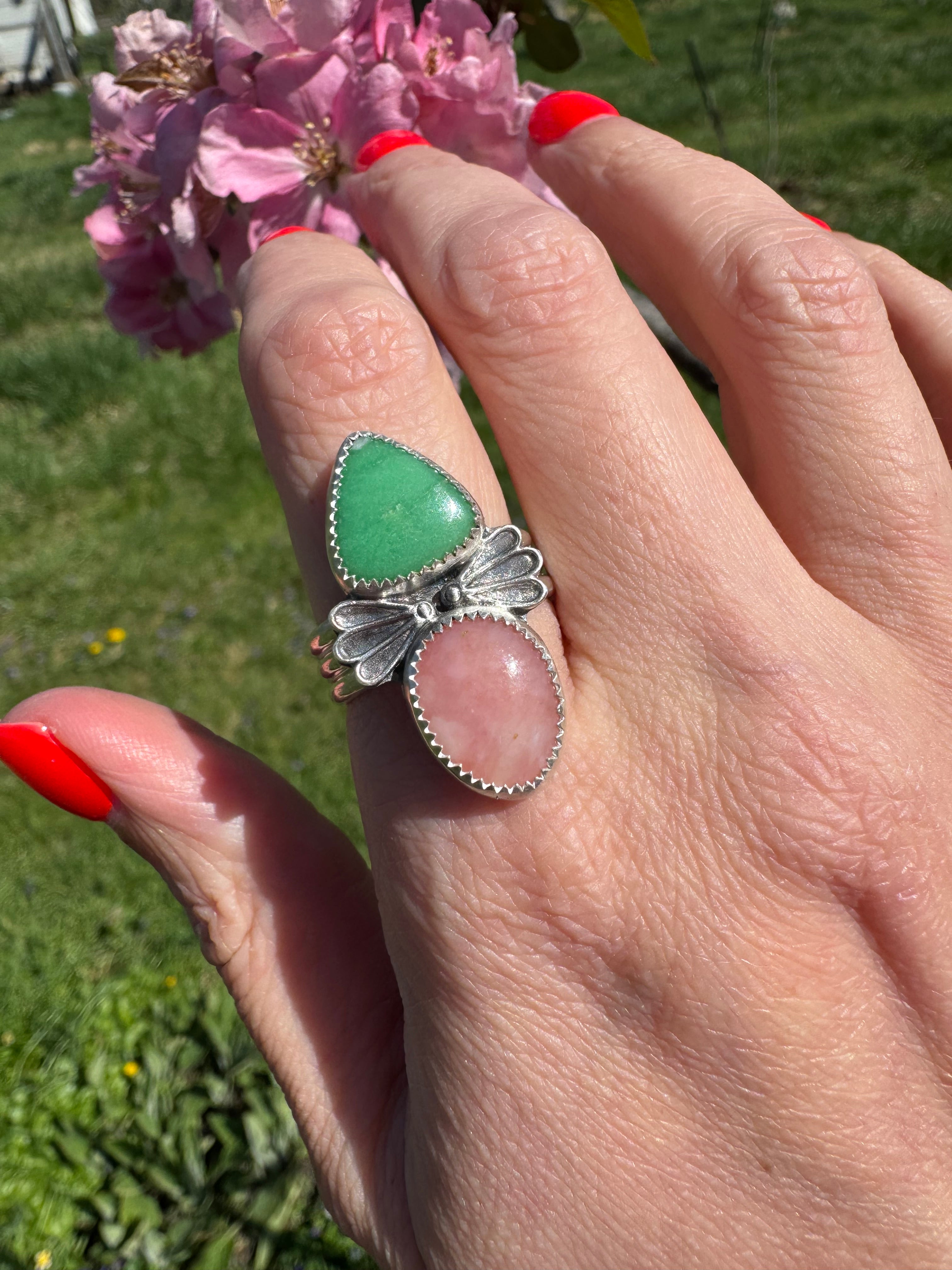 Spring Blossom Ring (Size 9.25/9.5)