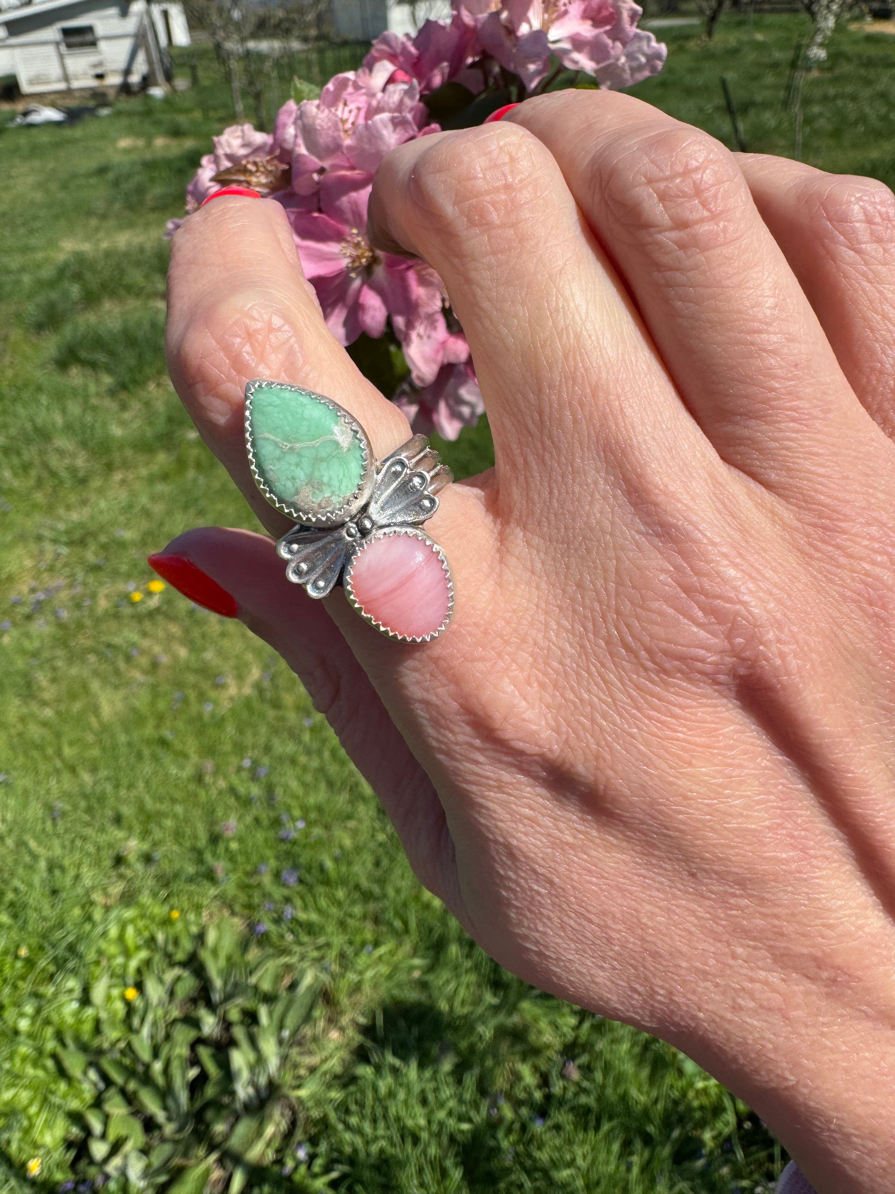 Spring Blossom Ring (Size 7.75/8)