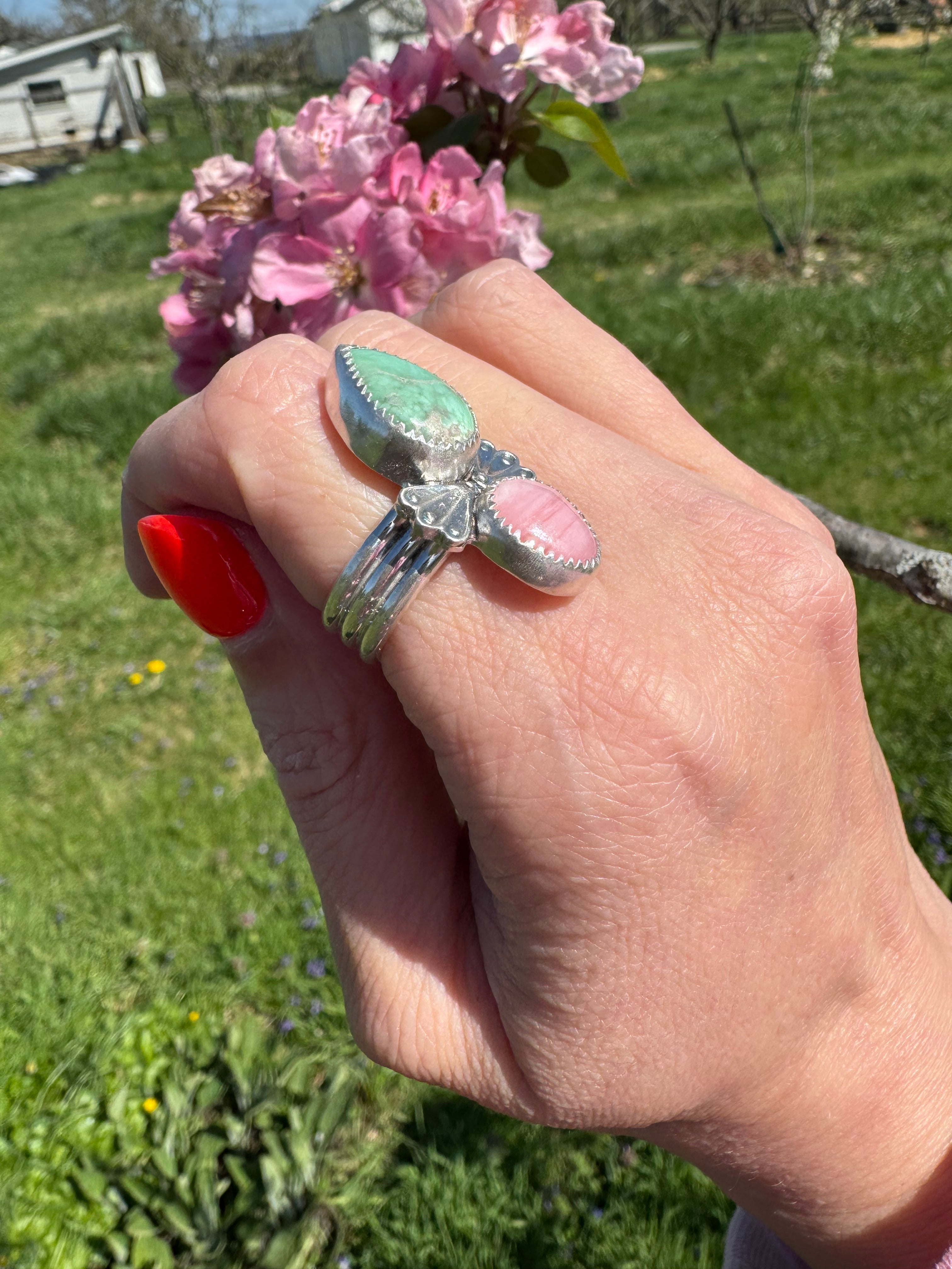 Spring Blossom Ring (Size 7.75/8)