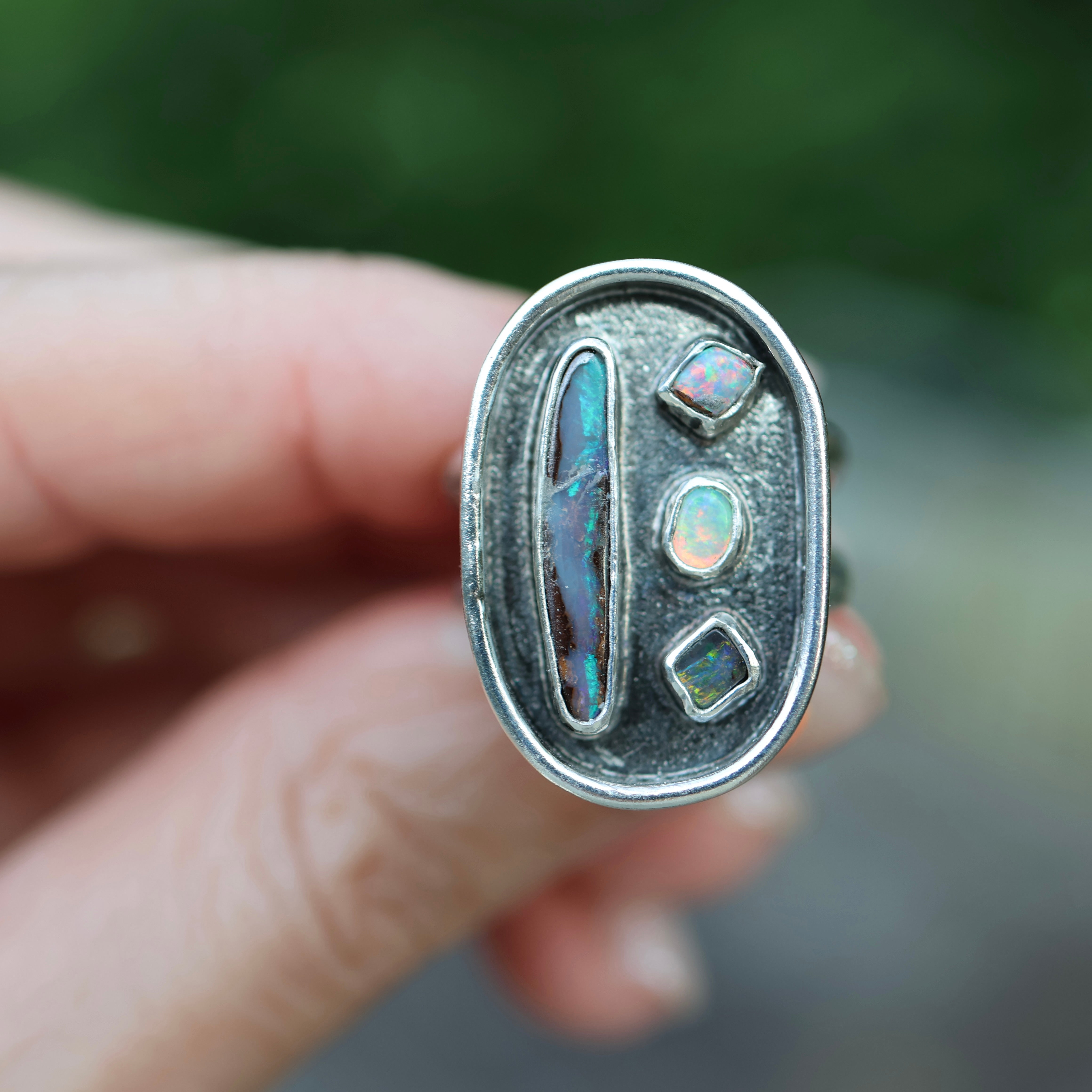 Celestial Opal Ring (Size 7)