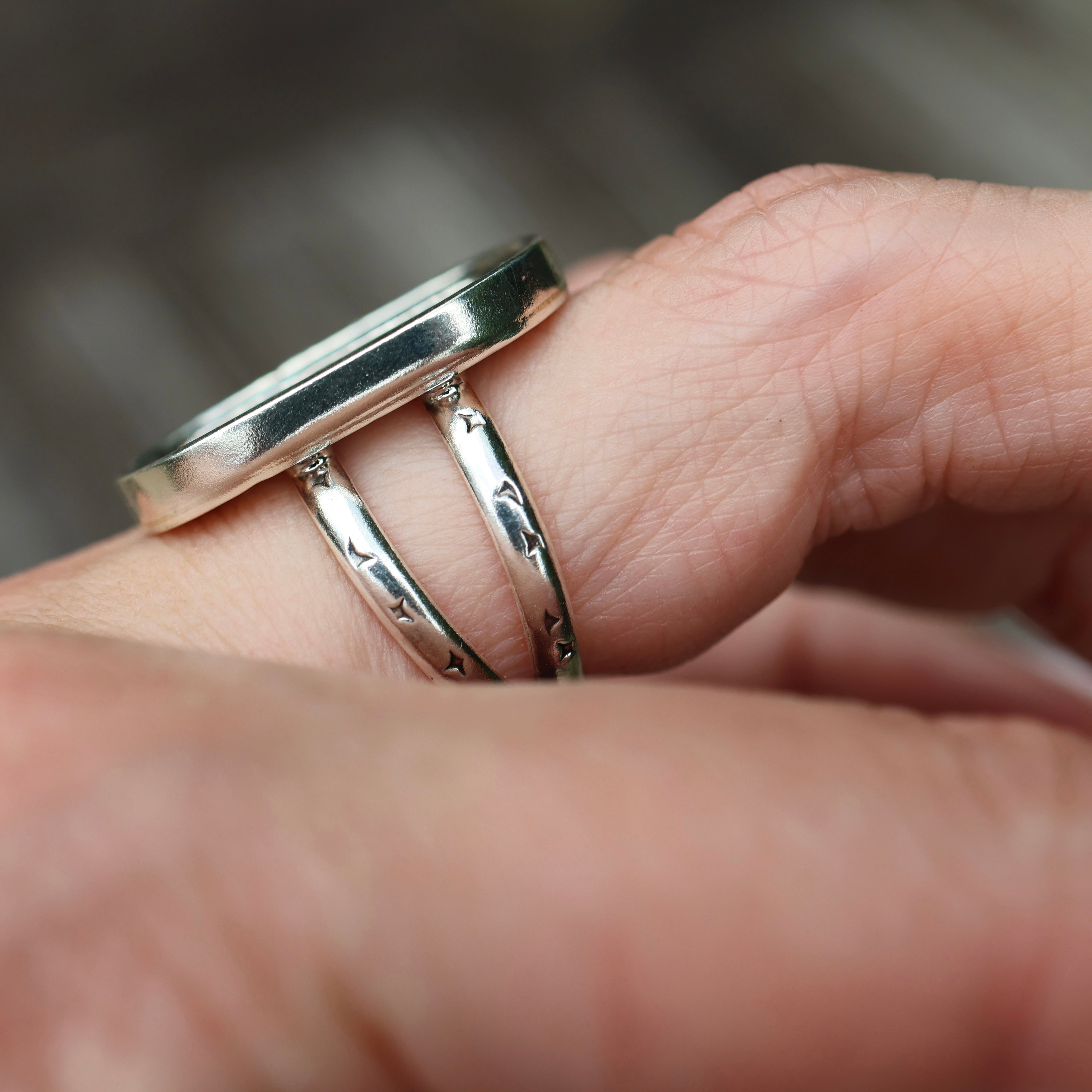Celestial Opal Ring (Size 7)