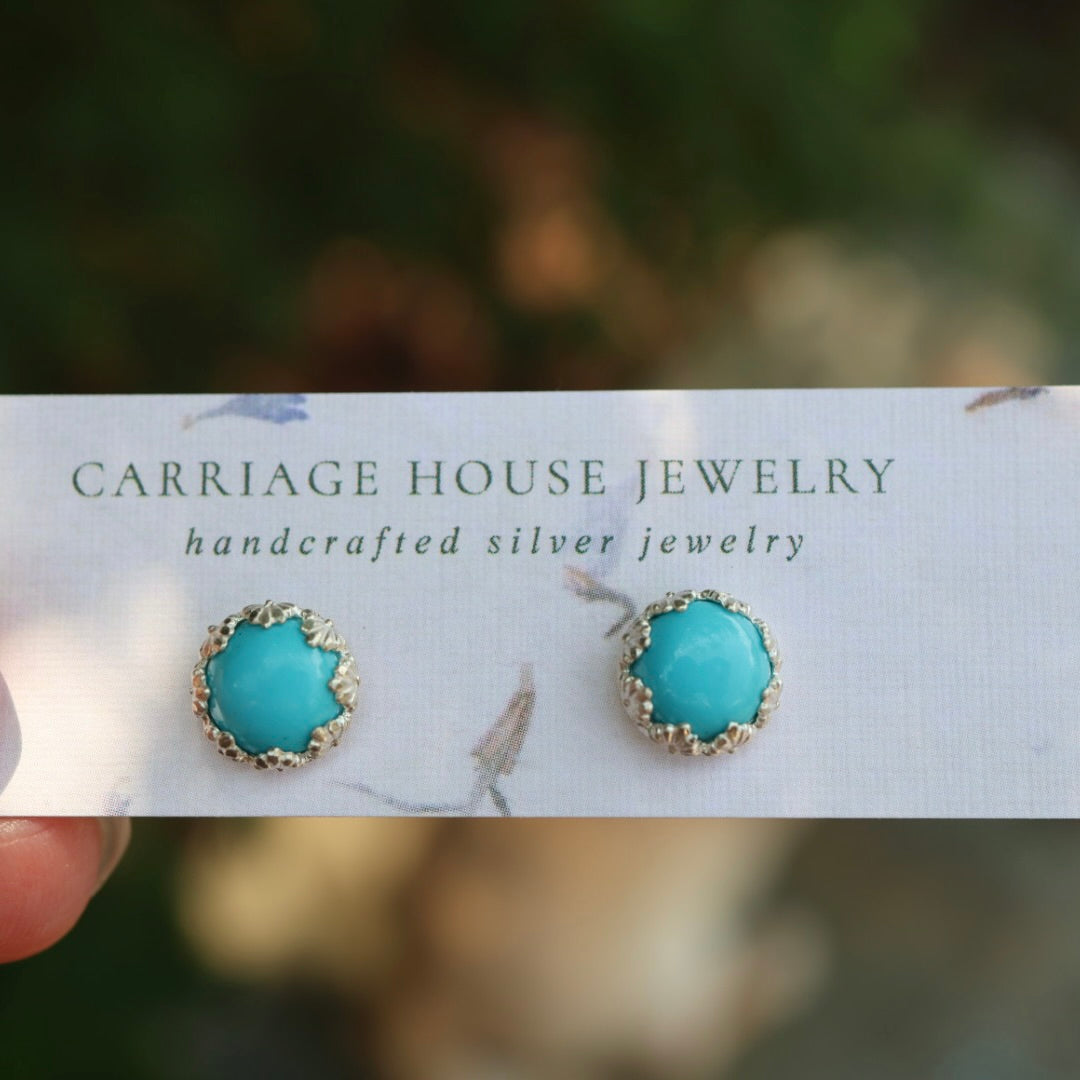 Turquoise Stud Earrings