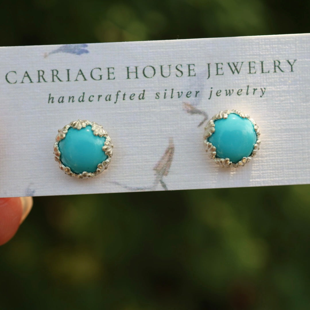 Turquoise Stud Earrings