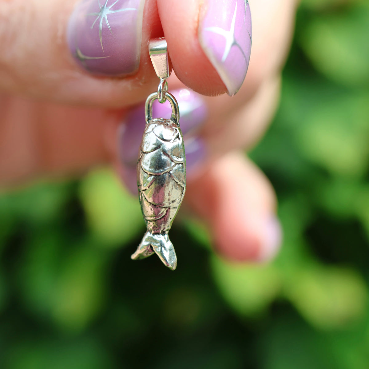 Sterling Silver Fish Charm